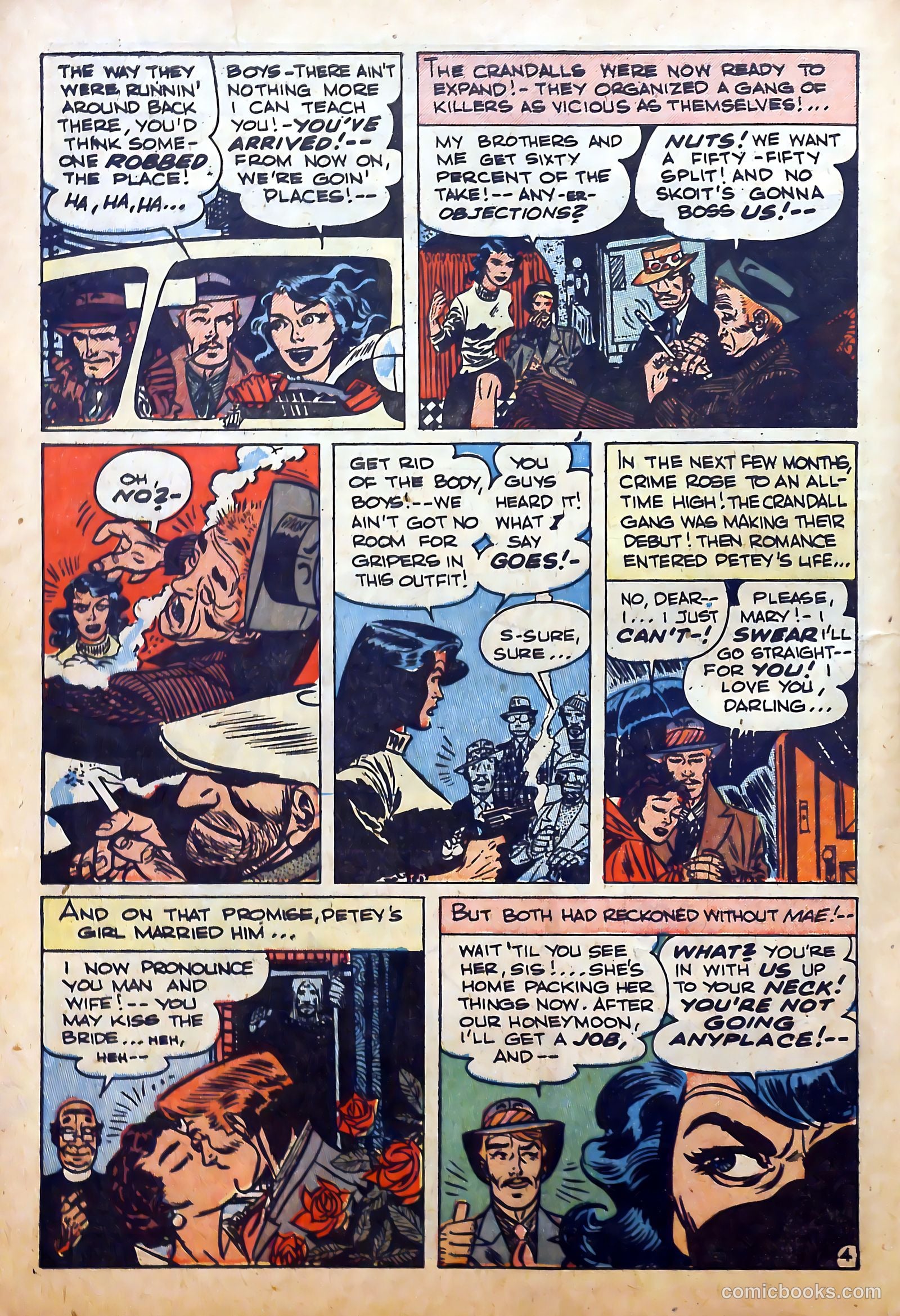 Sensational Police Cases #1 (1952) — page 70 of 100