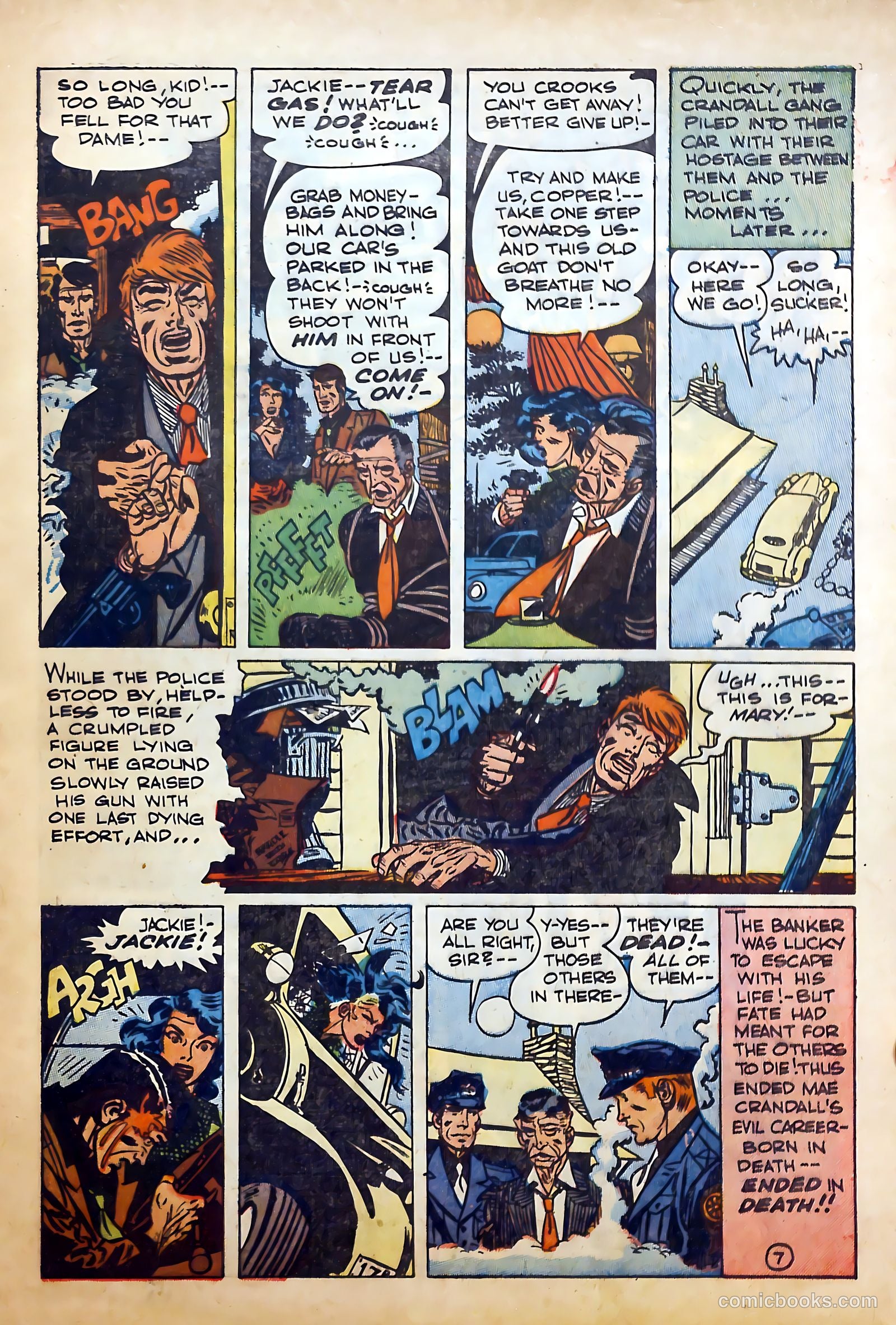 Sensational Police Cases #1 (1952) — page 73 of 100
