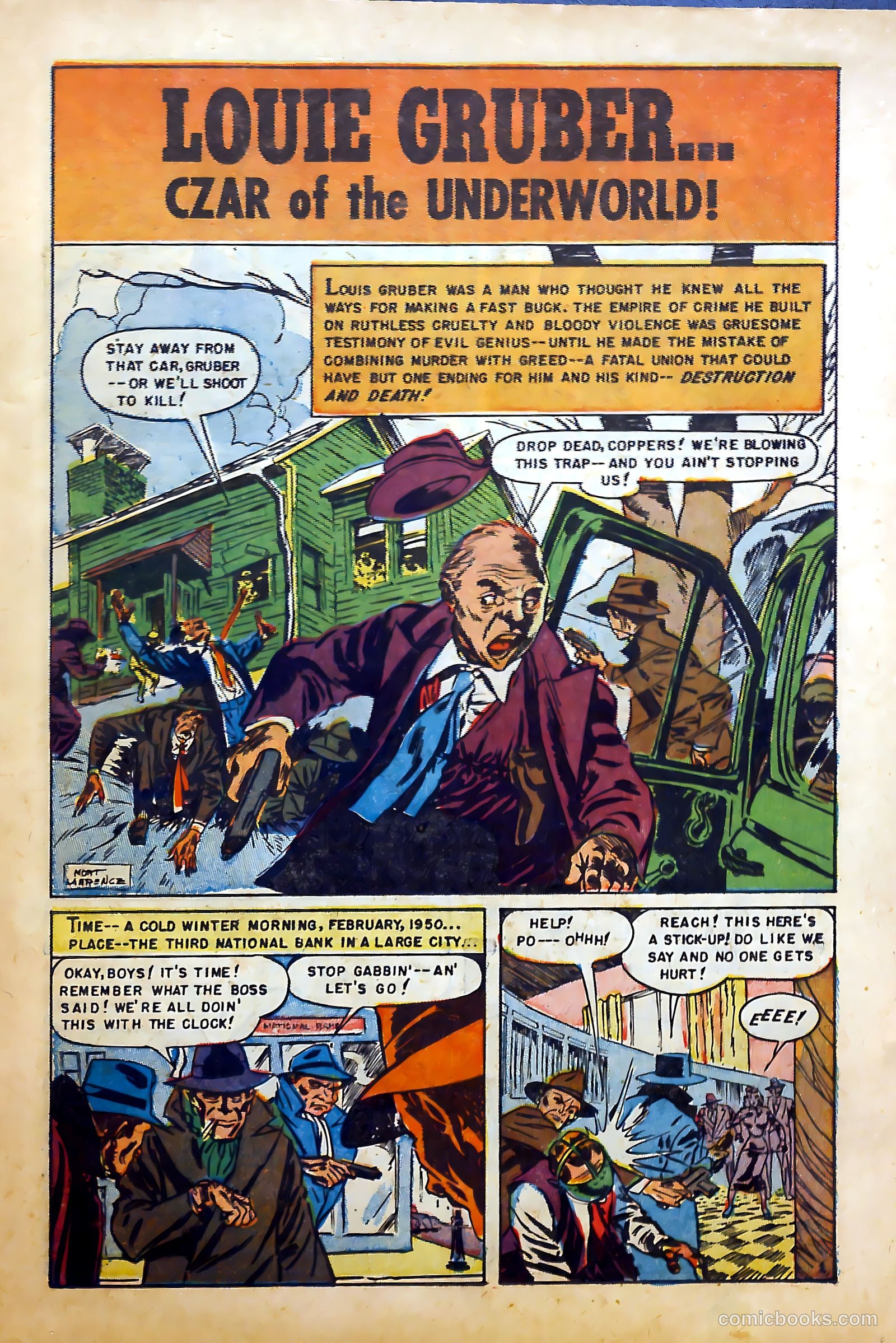 Sensational Police Cases #1 (1952) — page 75 of 100