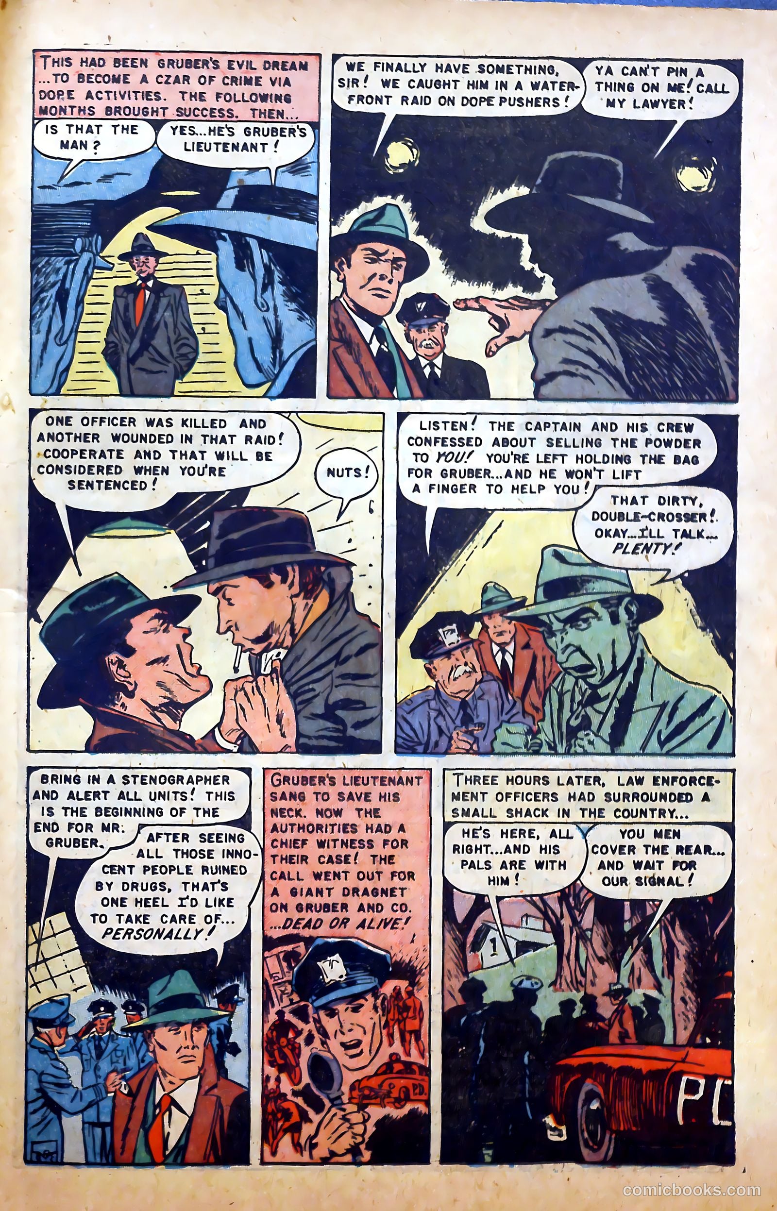 Sensational Police Cases #1 (1952) — page 79 of 100