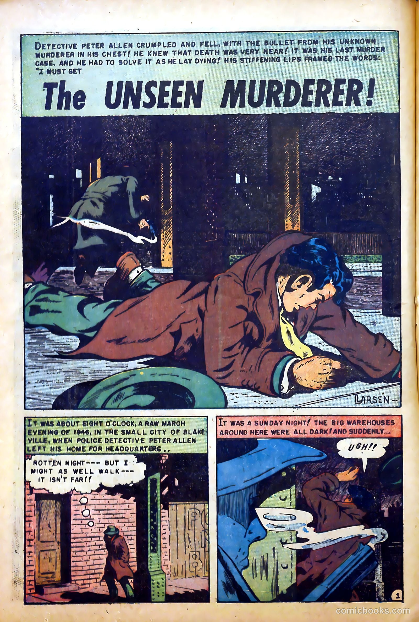 Sensational Police Cases #1 (1952) — page 84 of 100
