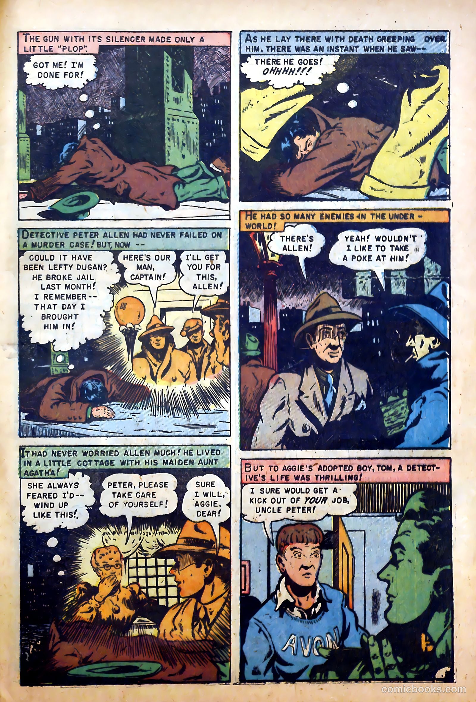 Sensational Police Cases #1 (1952) — page 85 of 100
