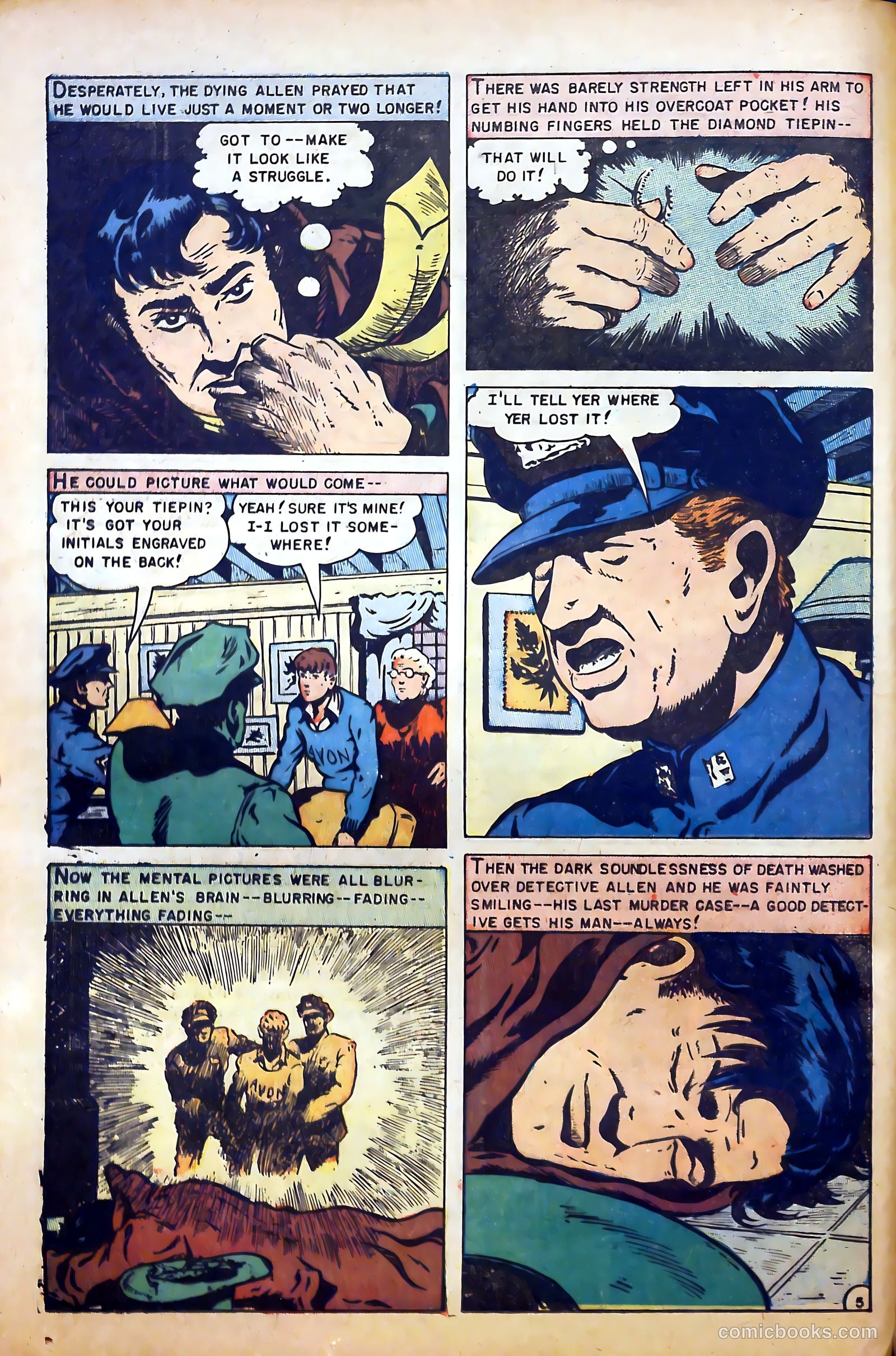 Sensational Police Cases #1 (1952) — page 88 of 100