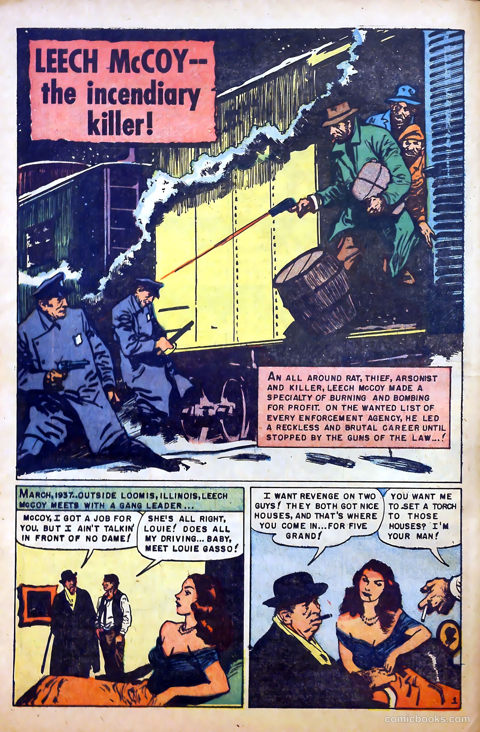 Sensational Police Cases #1 (1952) — page 92 of 100