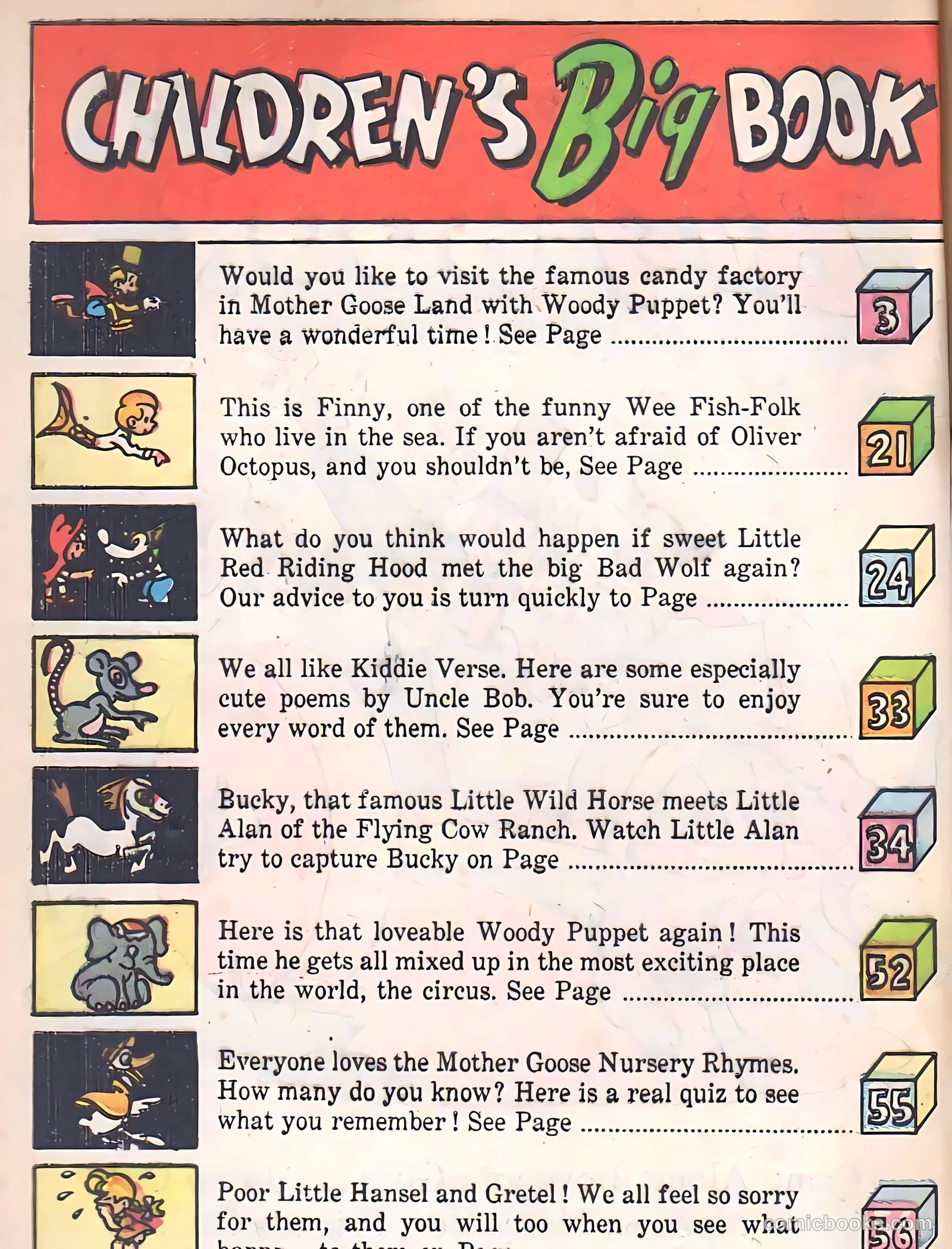 Children's Big Book #1 (1945) — page 3 of 66