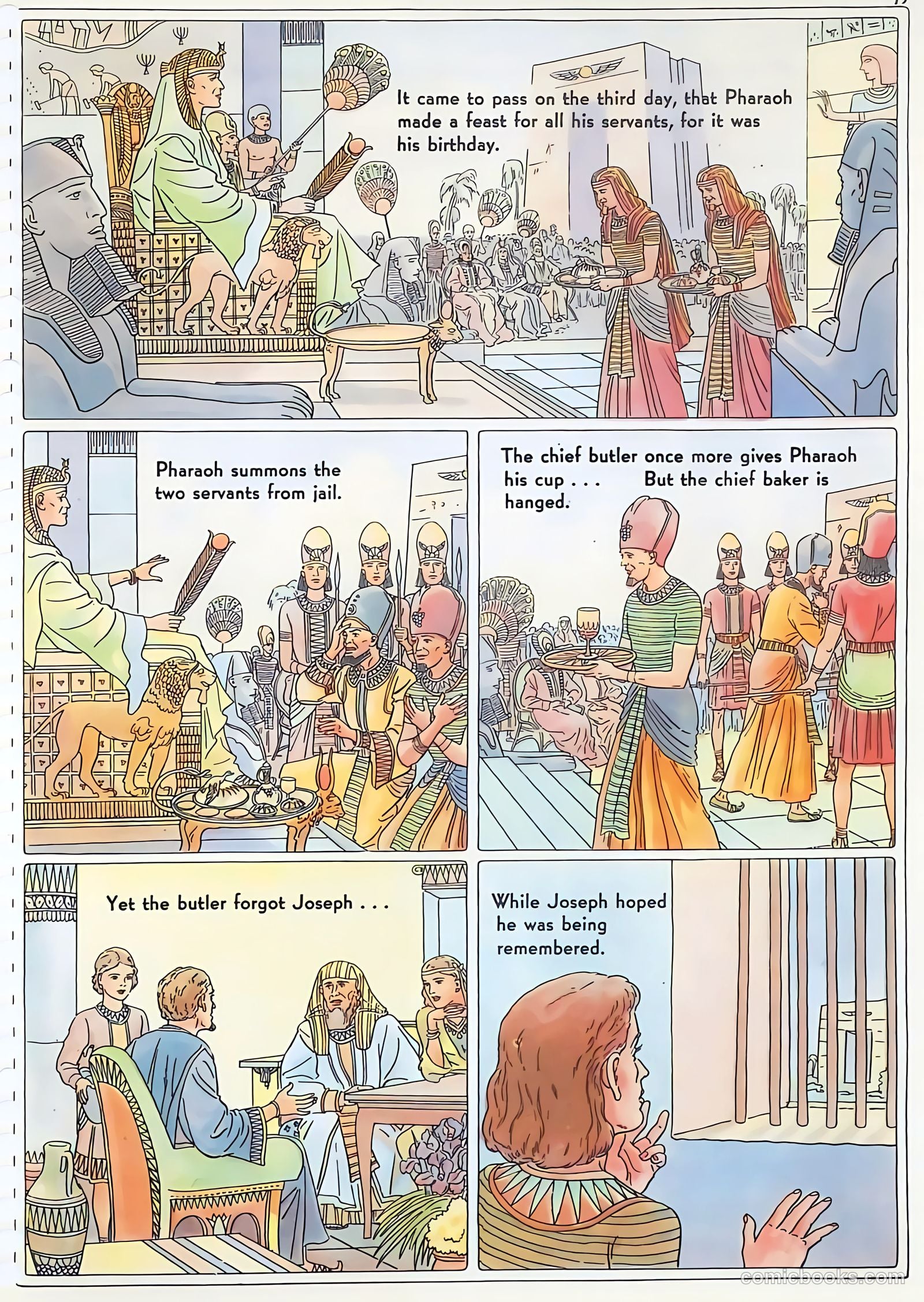The Life of Joseph Visualized #1 (1946) — page 17 of 48