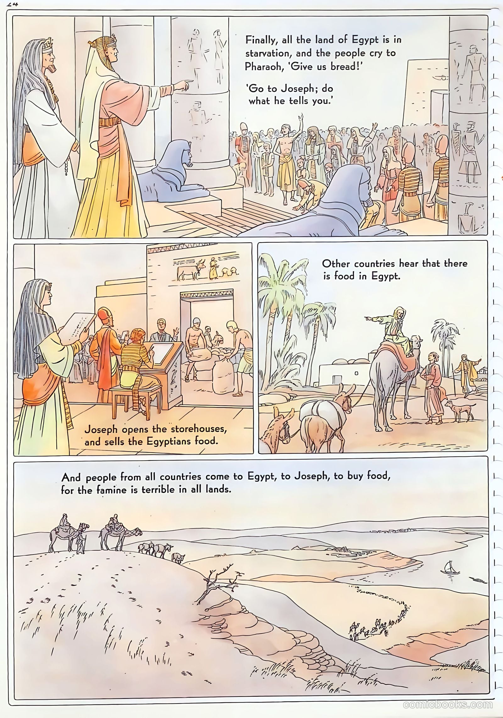 The Life of Joseph Visualized #1 (1946) — page 24 of 48