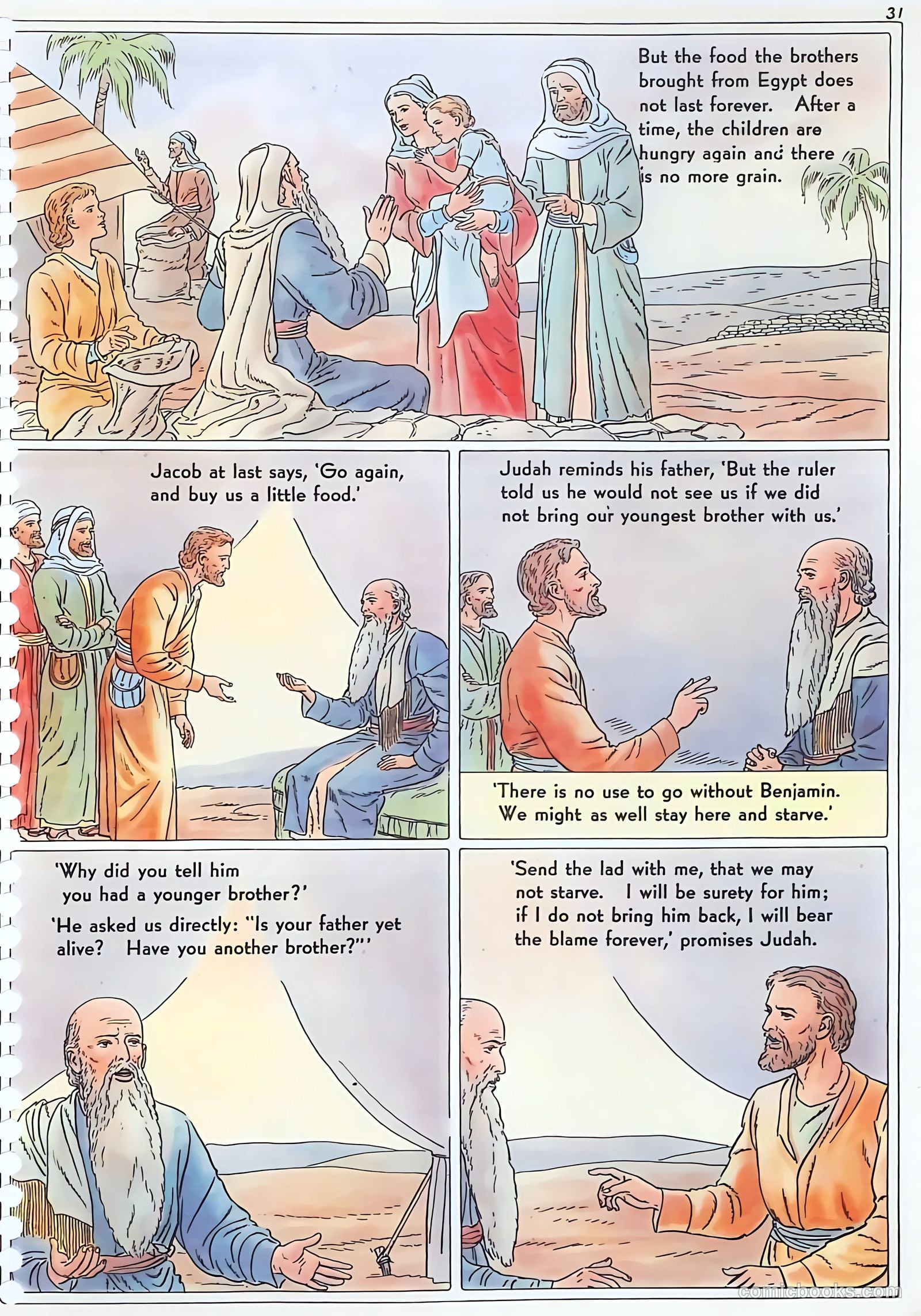 The Life of Joseph Visualized #1 (1946) — page 31 of 48