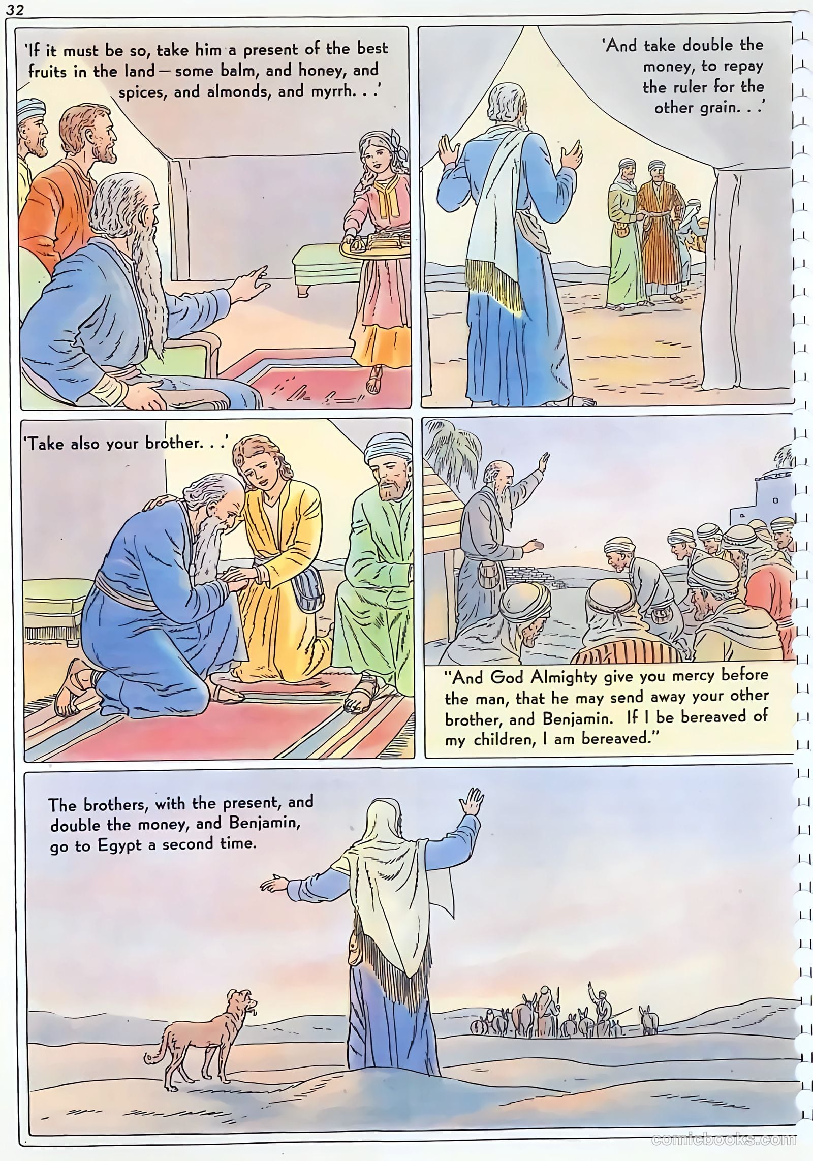 The Life of Joseph Visualized #1 (1946) — page 32 of 48