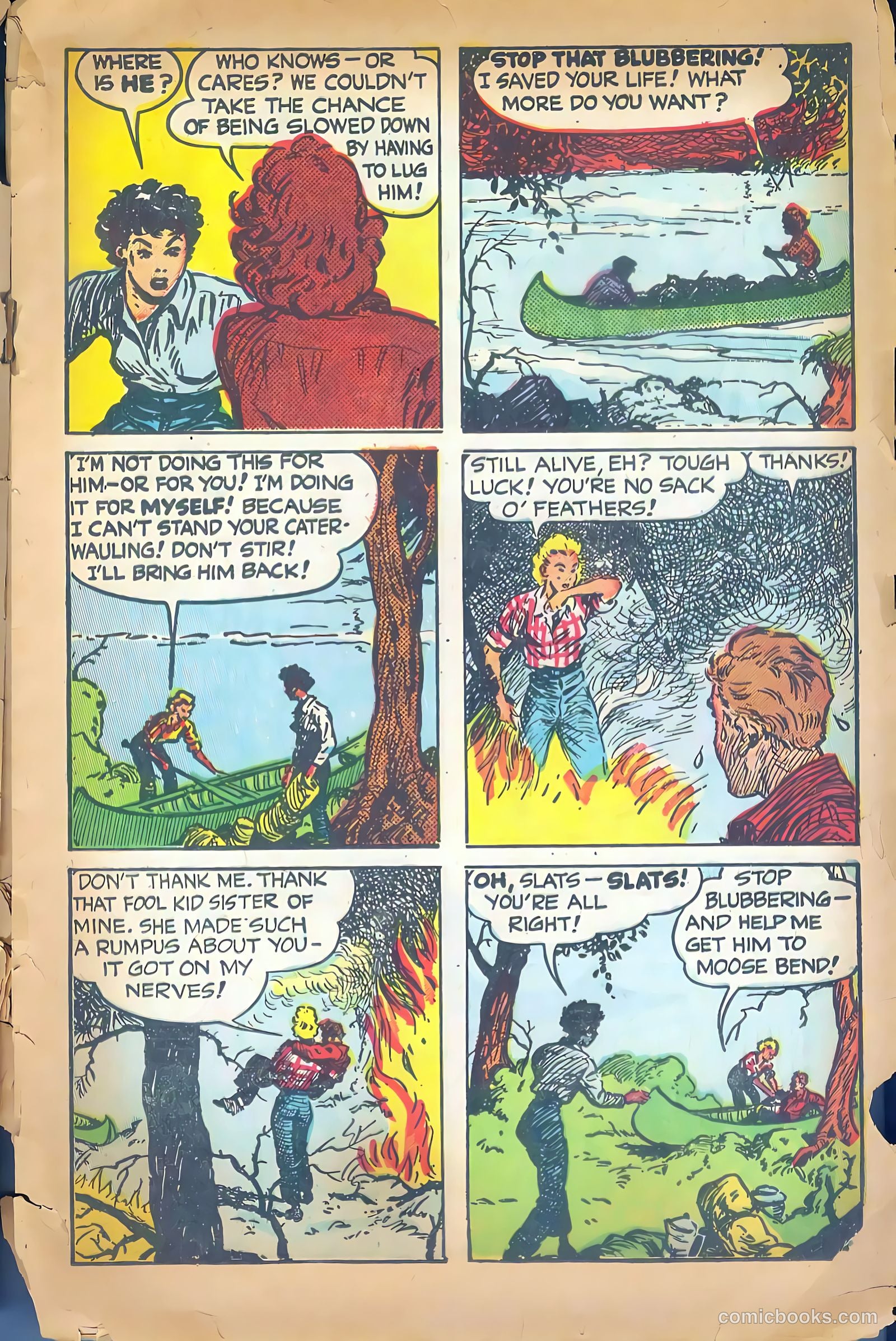Fight for Love #1 (1952) — page 16 of 31