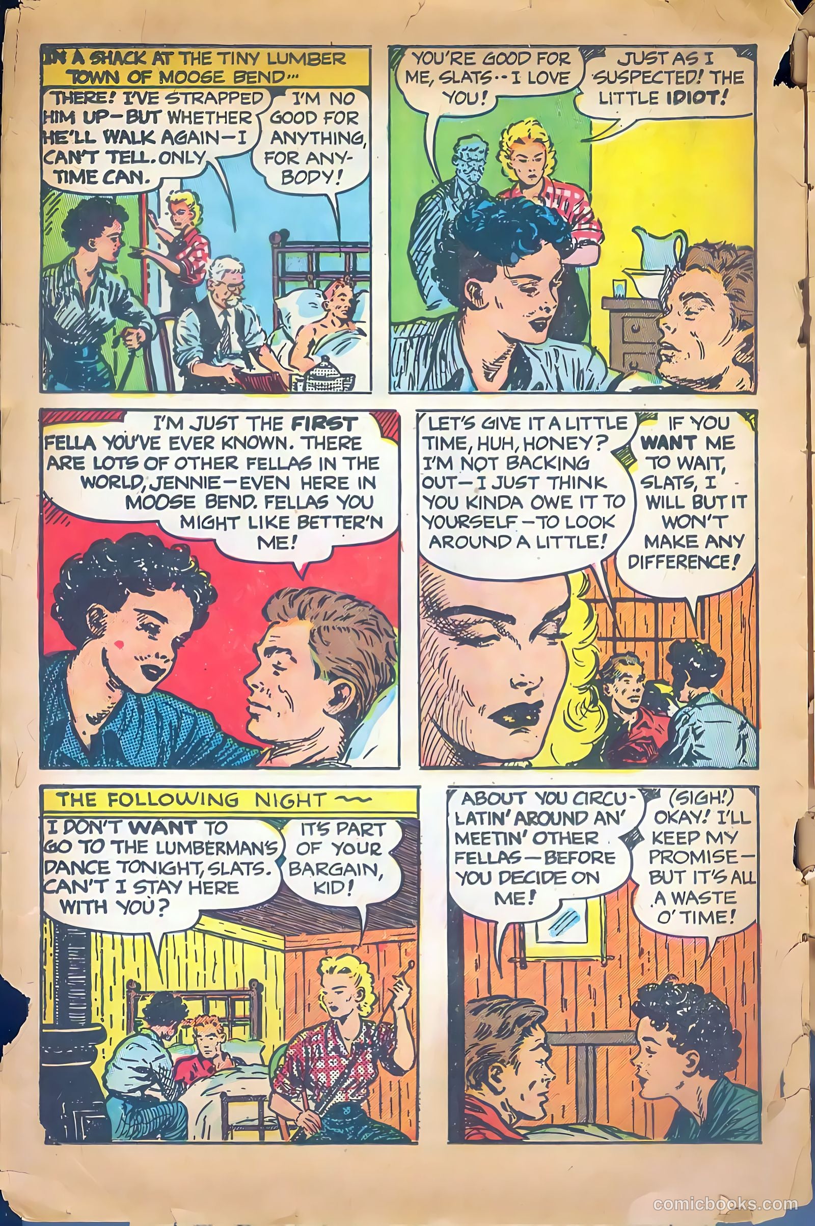 Fight for Love #1 (1952) — page 17 of 31