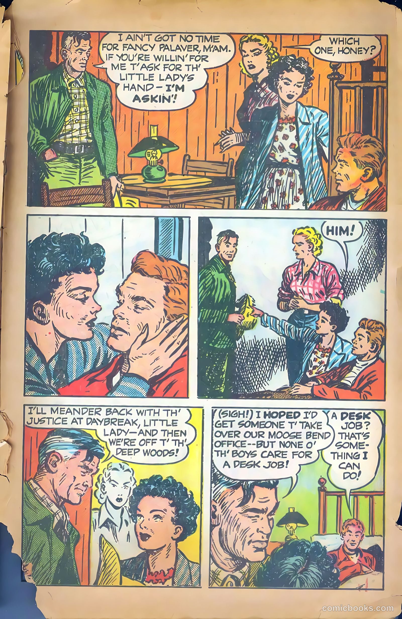 Fight for Love #1 (1952) — page 20 of 31