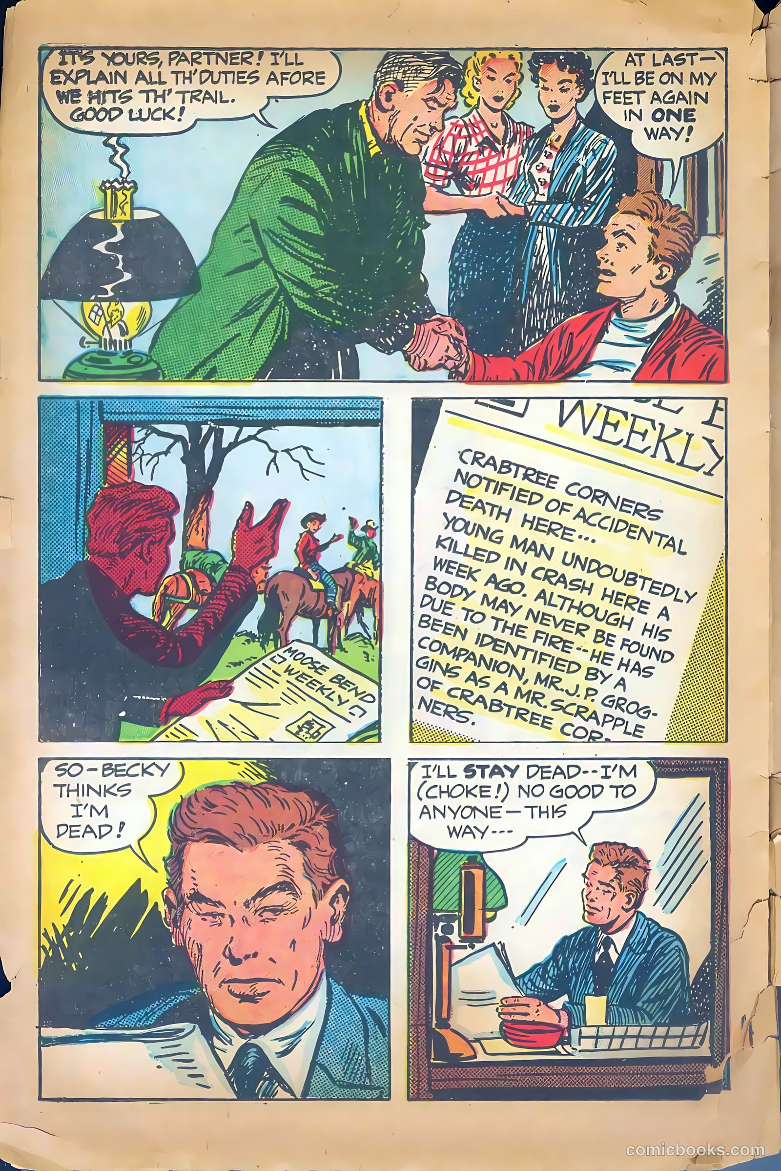Fight for Love #1 (1952) — page 21 of 31