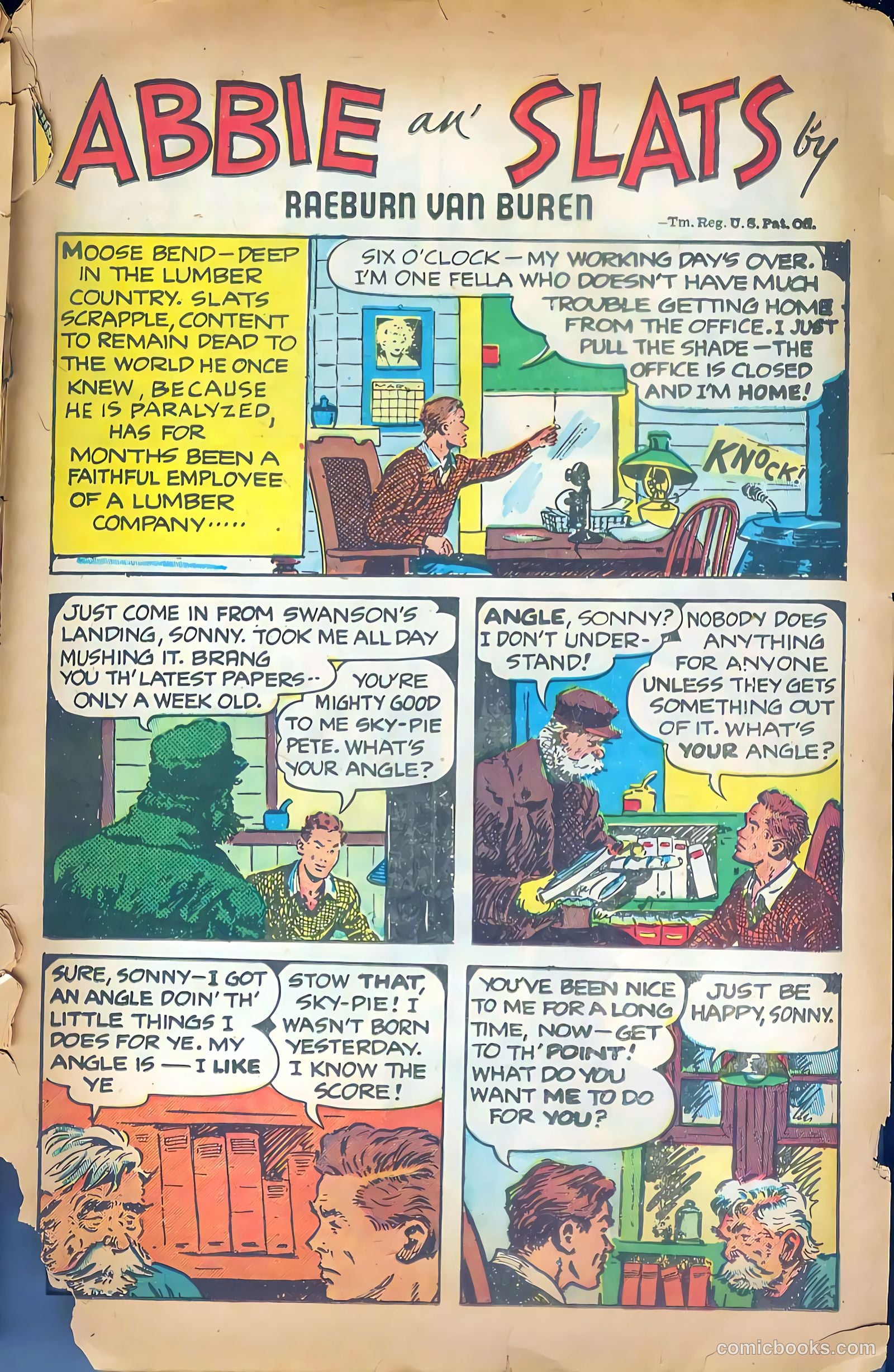 Fight for Love #1 (1952) — page 22 of 31
