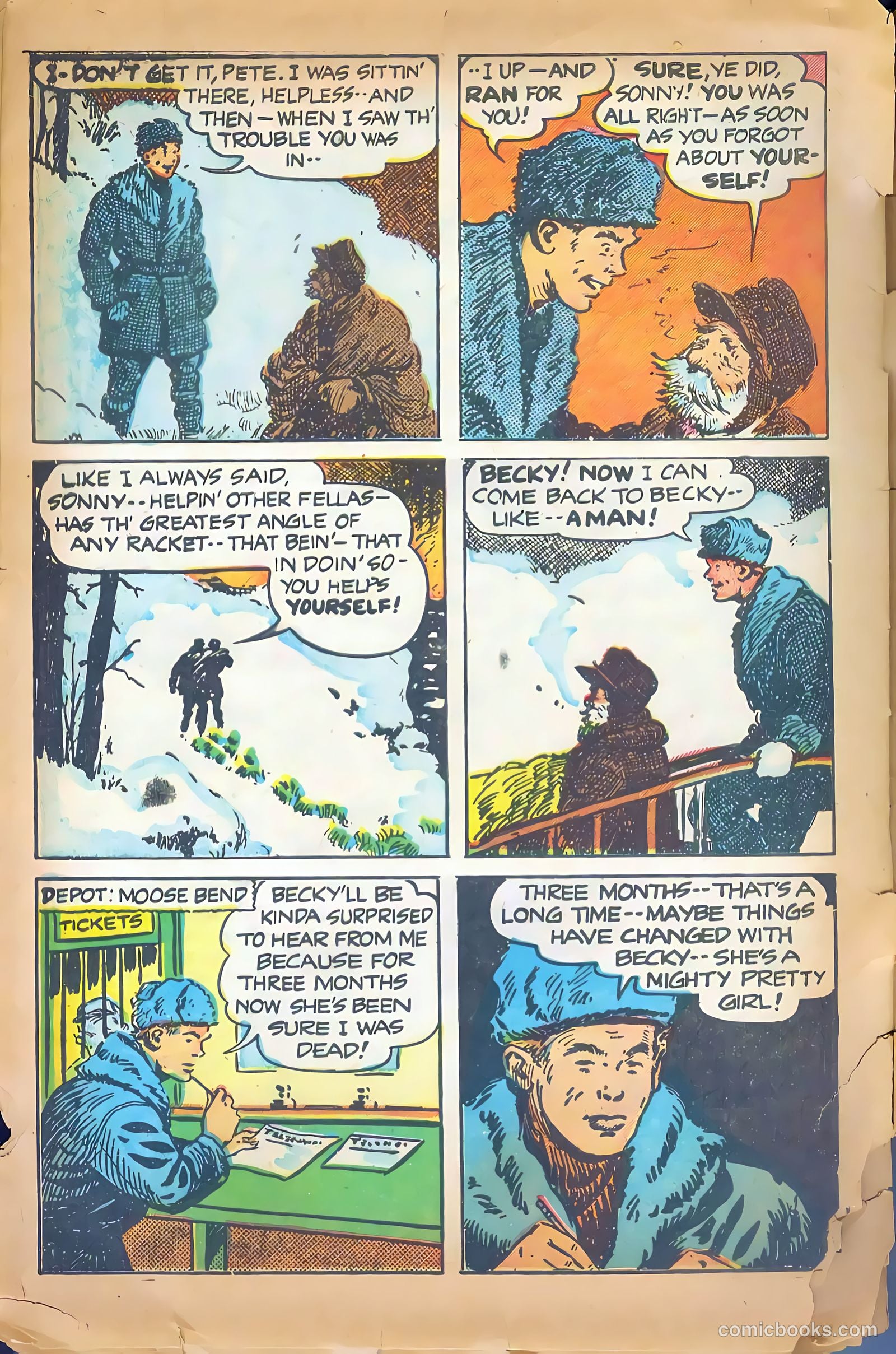 Fight for Love #1 (1952) — page 27 of 31