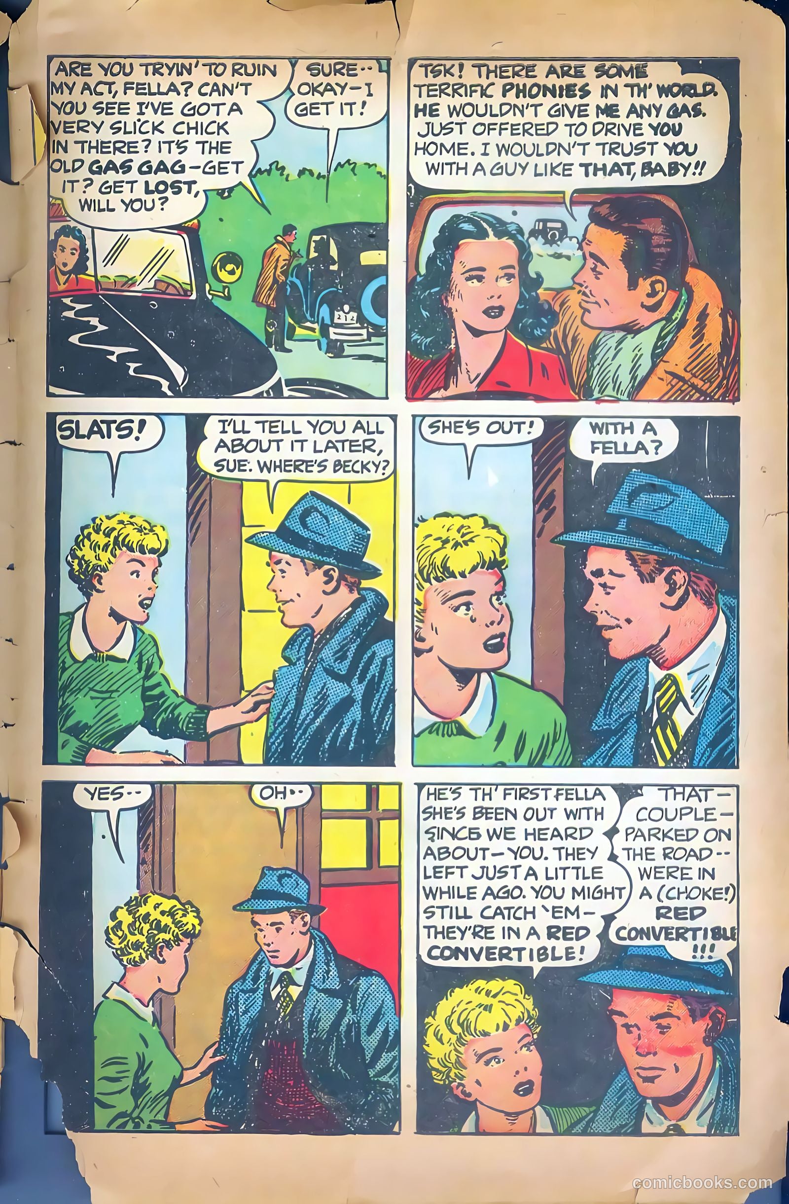 Fight for Love #1 (1952) — page 30 of 31
