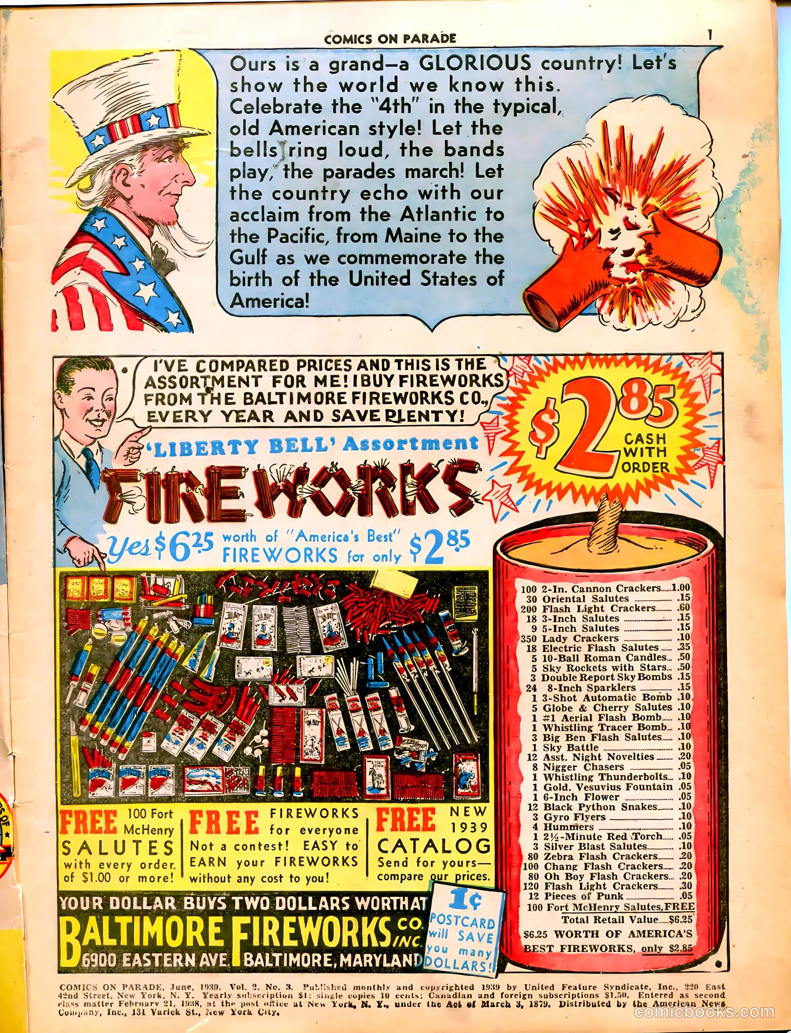 Comics on Parade #15 (1941) — page 3 of 56