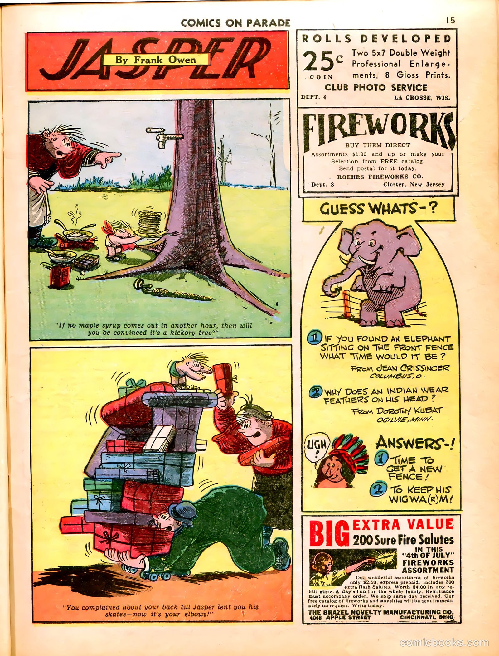 Comics on Parade #15 (1941) — page 7 of 56