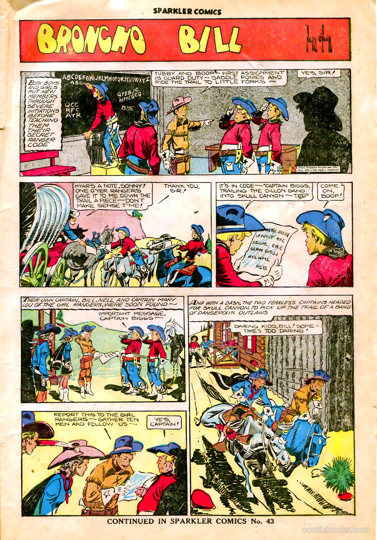 Sparkler Comics #42 (1948) — page 6 of 41