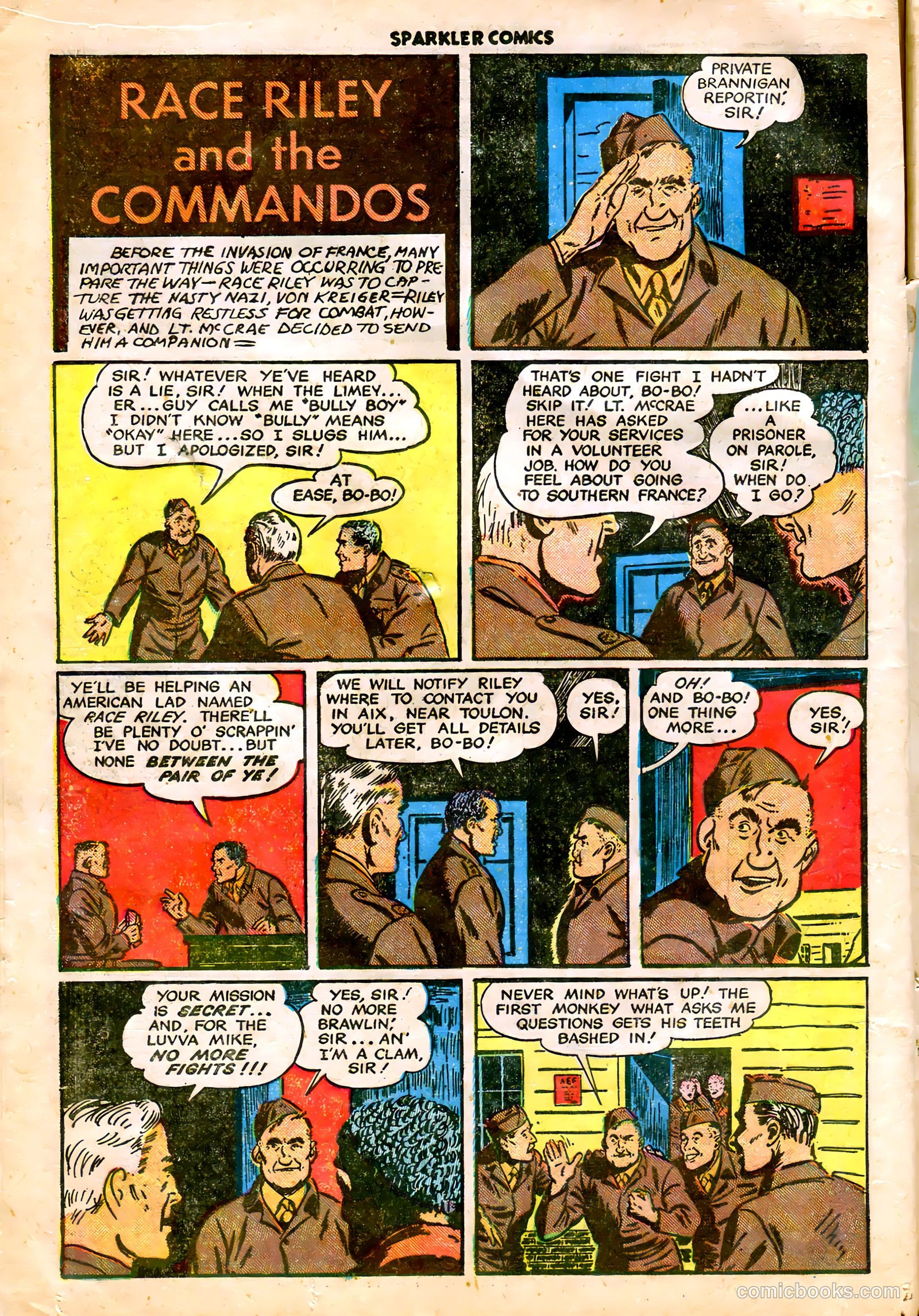 Sparkler Comics #42 (1948) — page 7 of 41