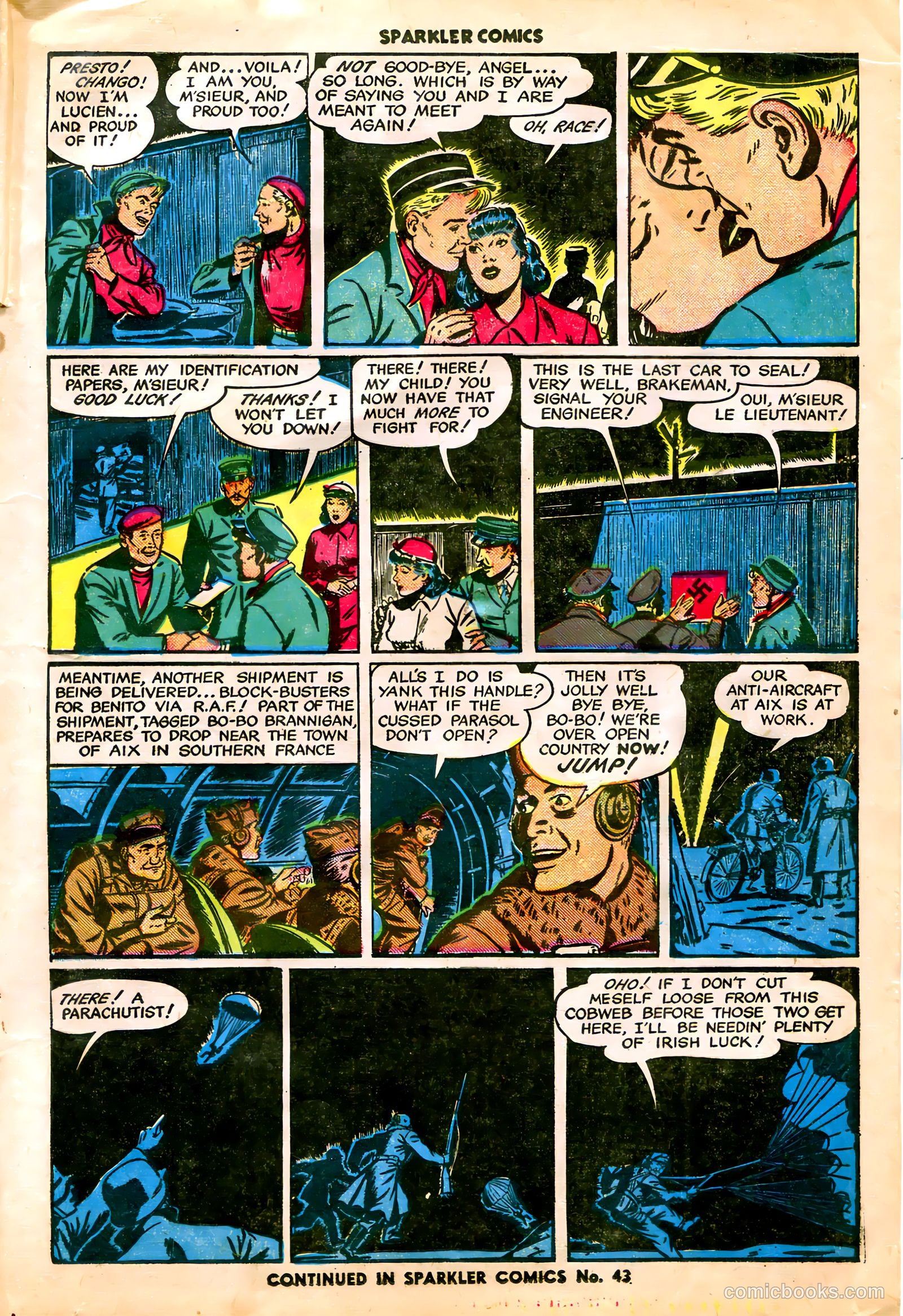 Sparkler Comics #42 (1948) — page 10 of 41