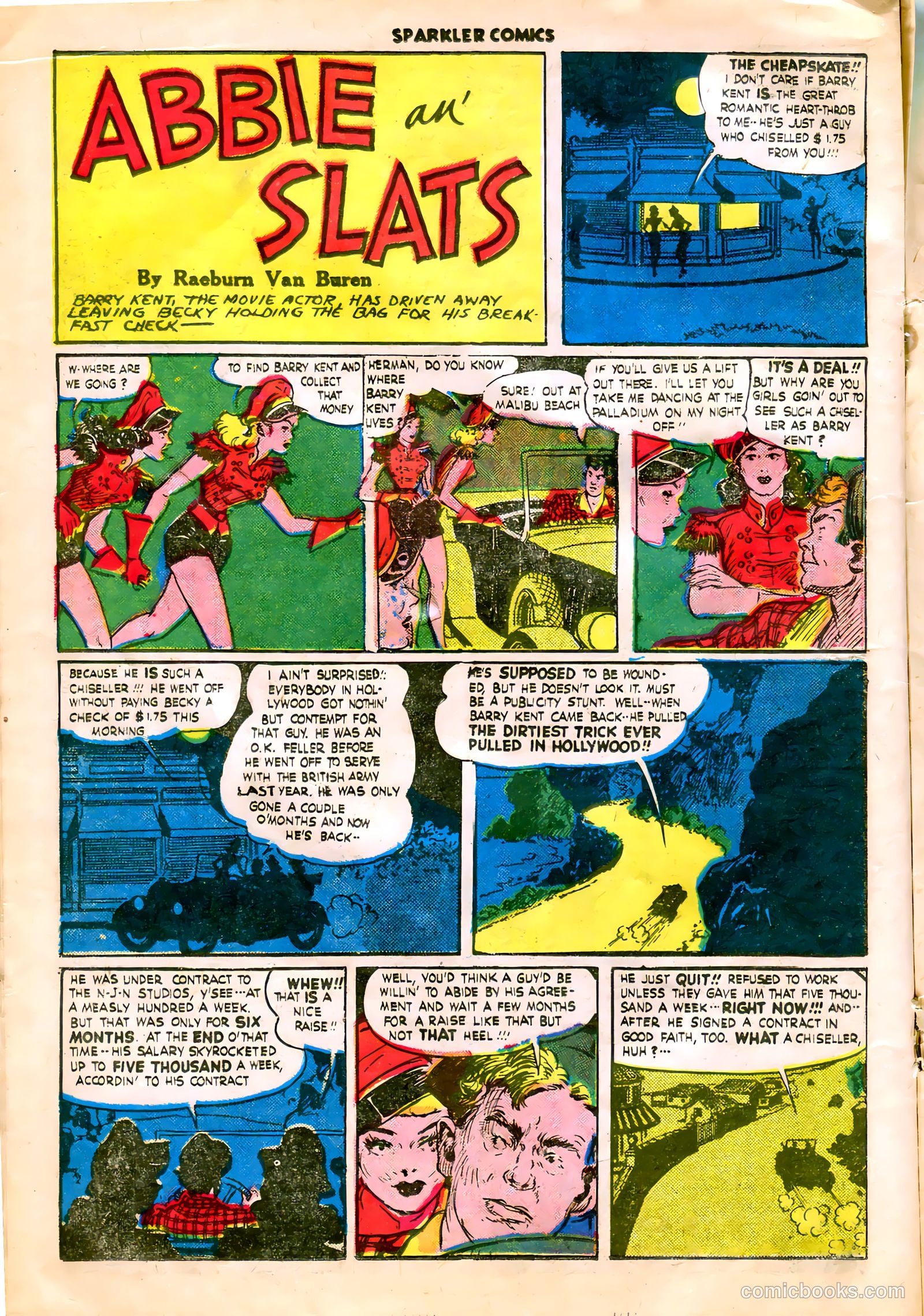 Sparkler Comics #42 (1948) — page 11 of 41