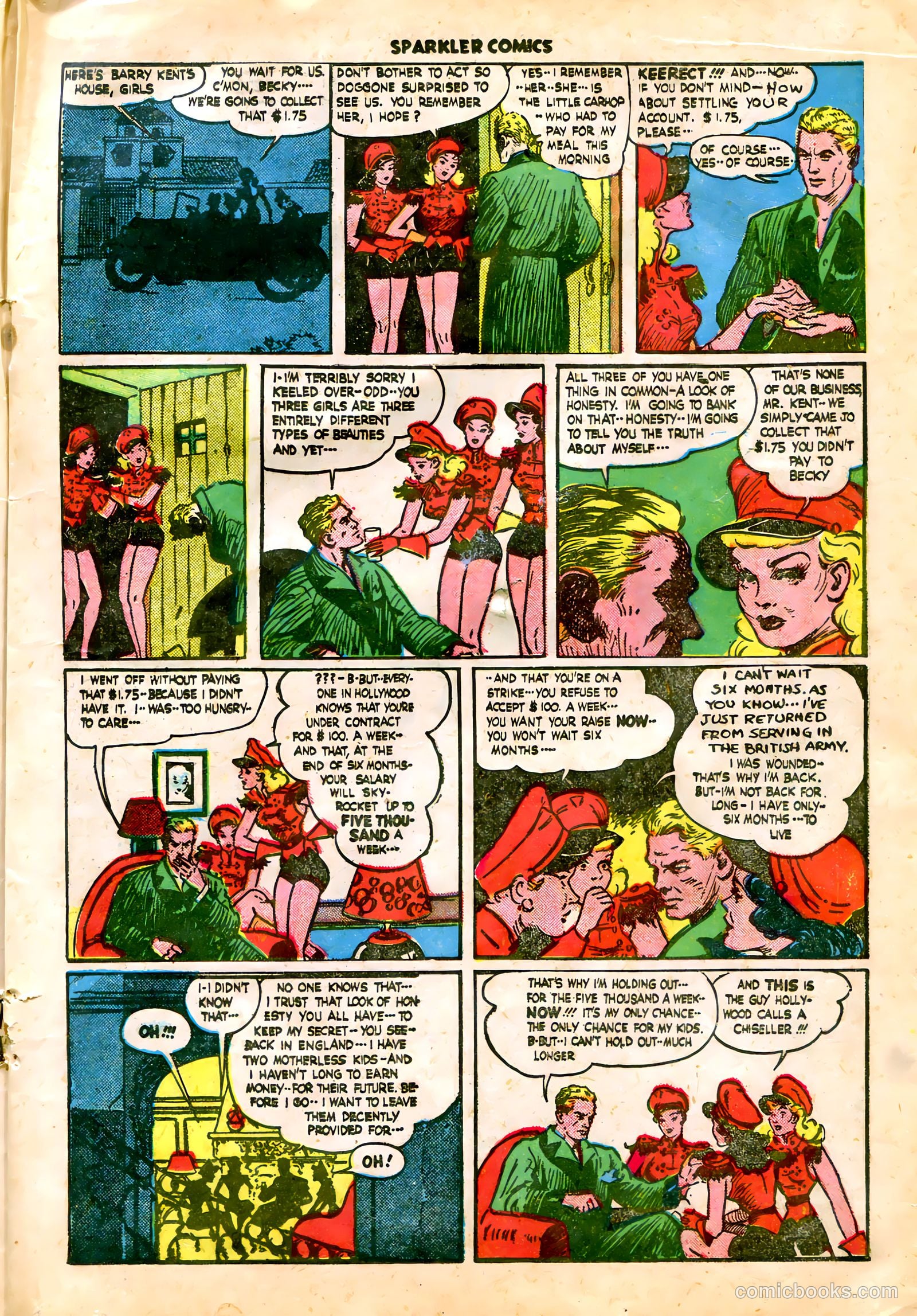 Sparkler Comics #42 (1948) — page 12 of 41