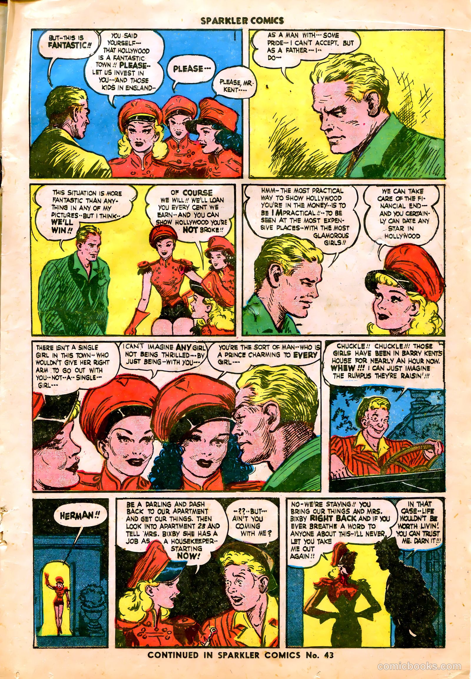 Sparkler Comics #42 (1948) — page 14 of 41