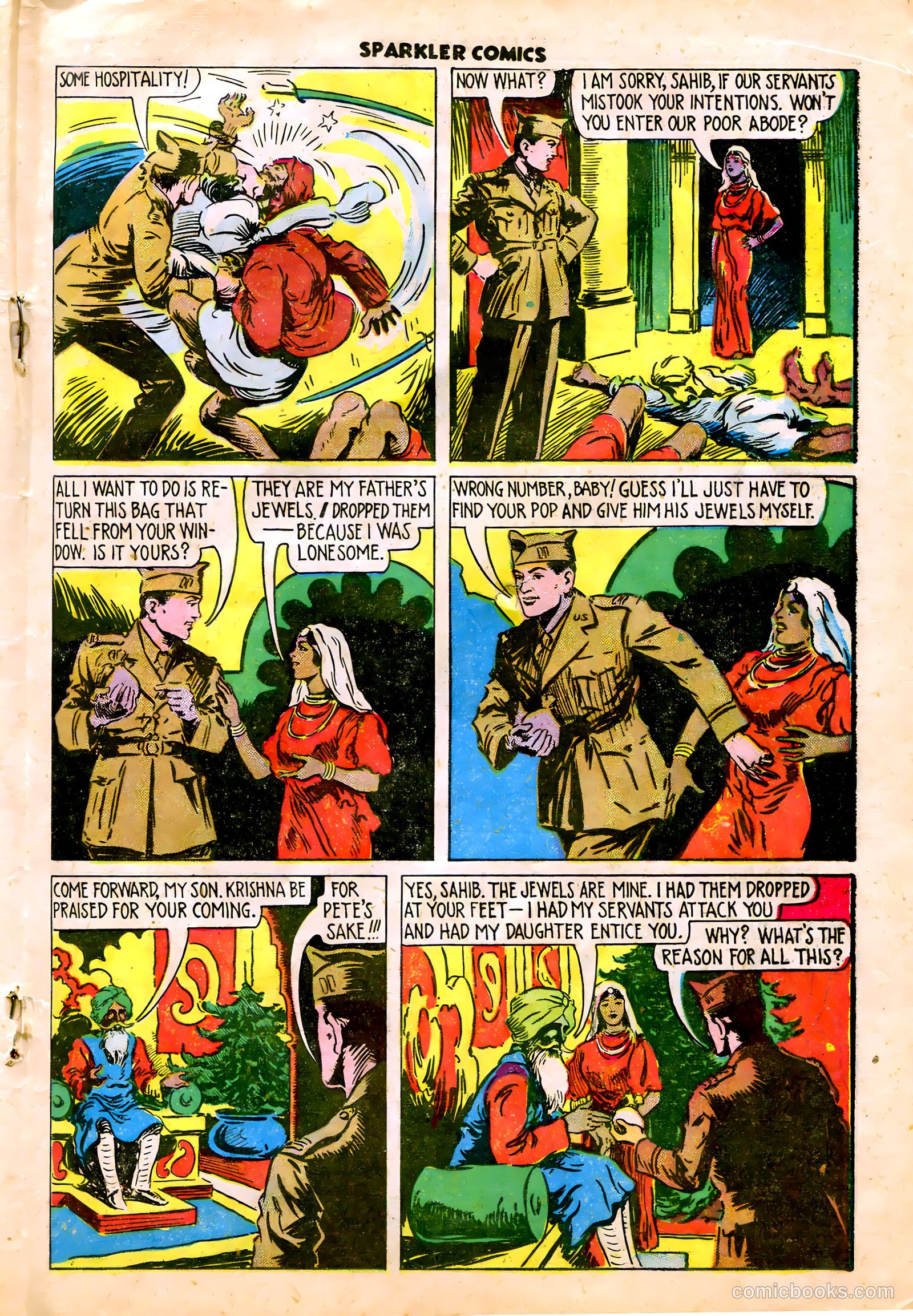 Sparkler Comics #42 (1948) — page 18 of 41