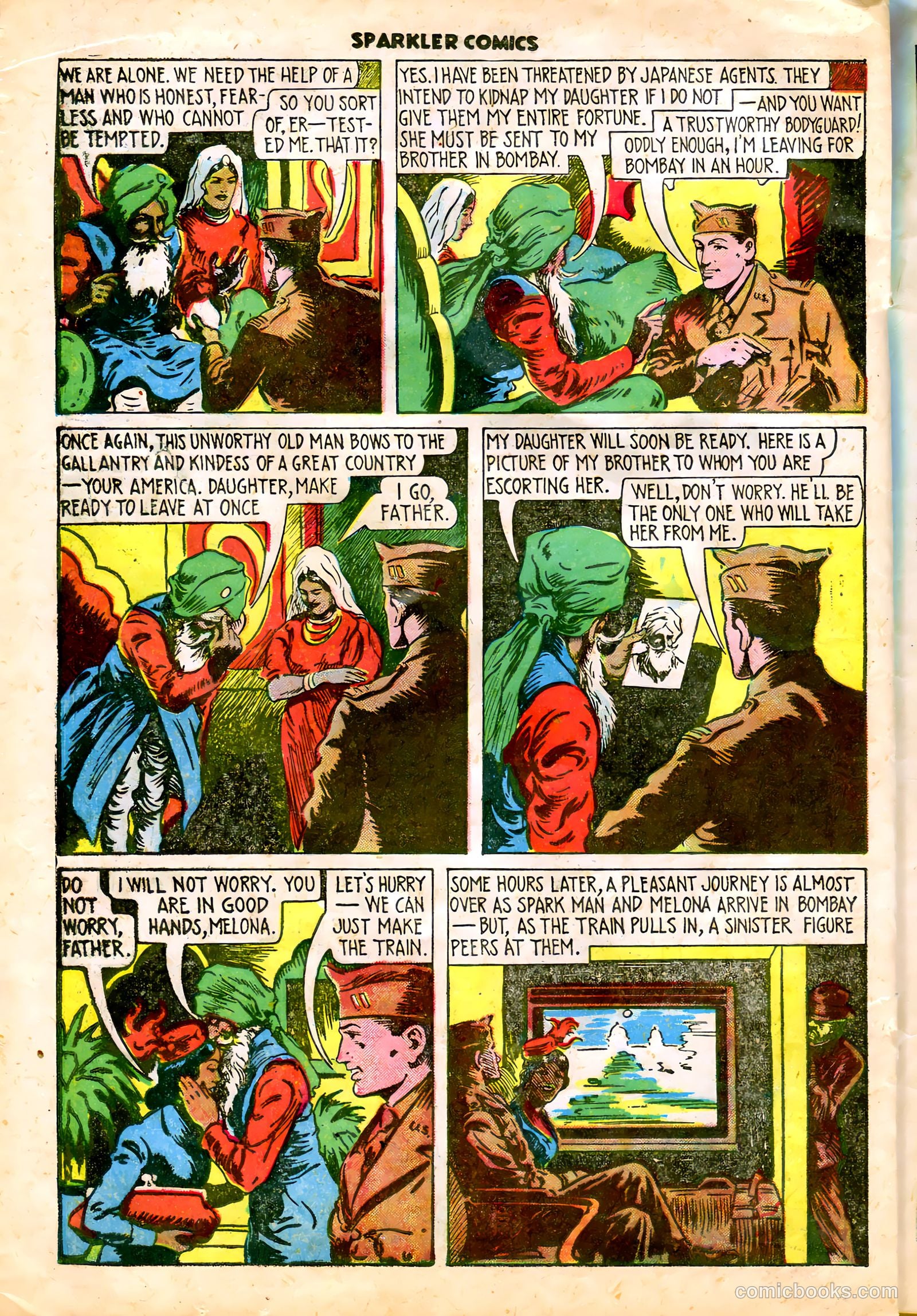Sparkler Comics #42 (1948) — page 19 of 41