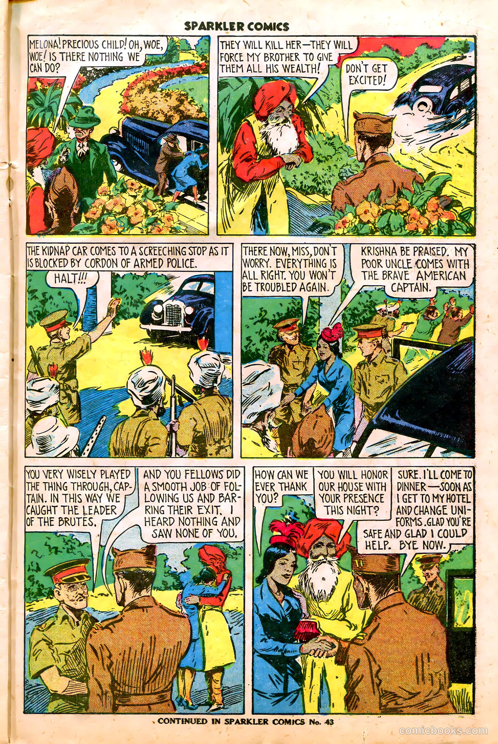 Sparkler Comics #42 (1948) — page 22 of 41