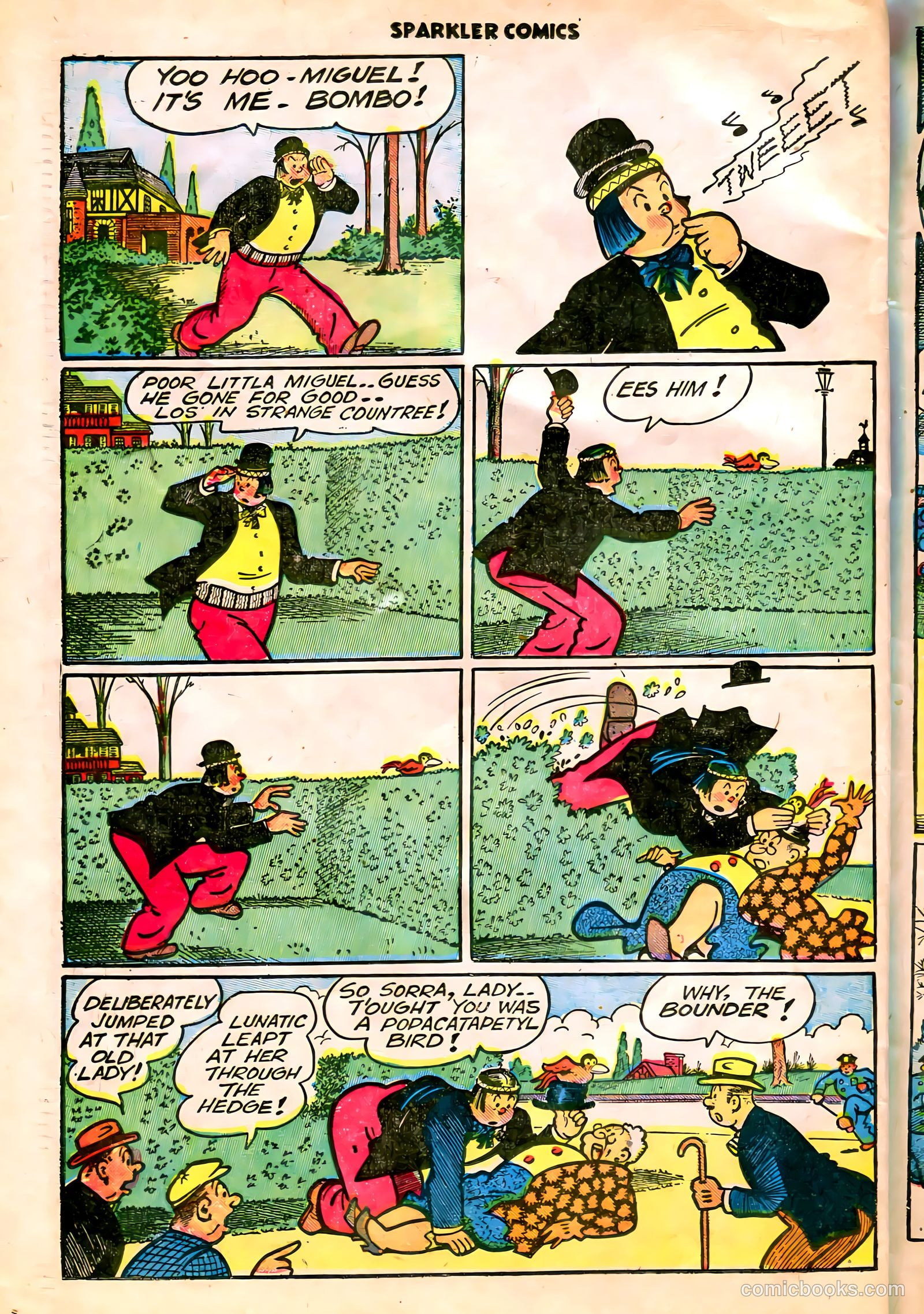 Sparkler Comics #42 (1948) — page 27 of 41
