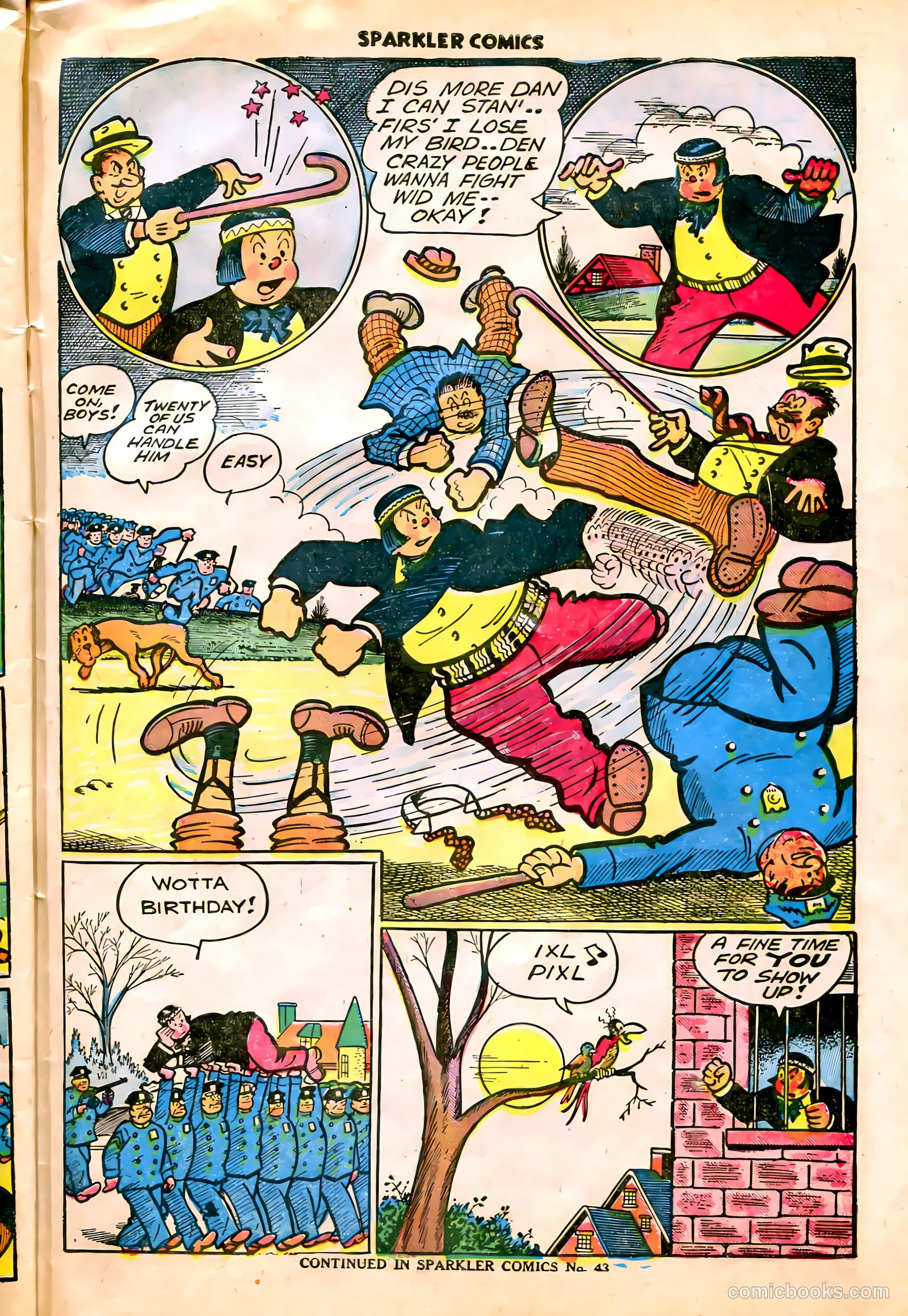 Sparkler Comics #42 (1948) — page 28 of 41