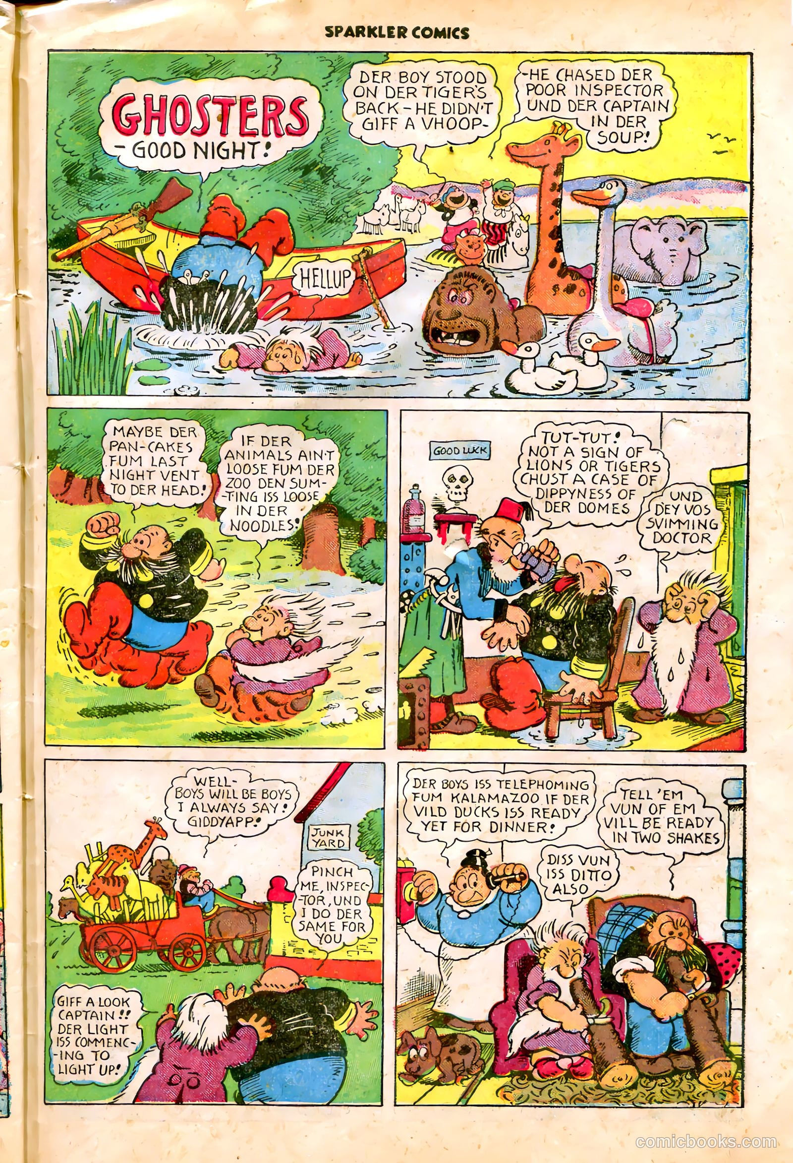 Sparkler Comics #42 (1948) — page 30 of 41