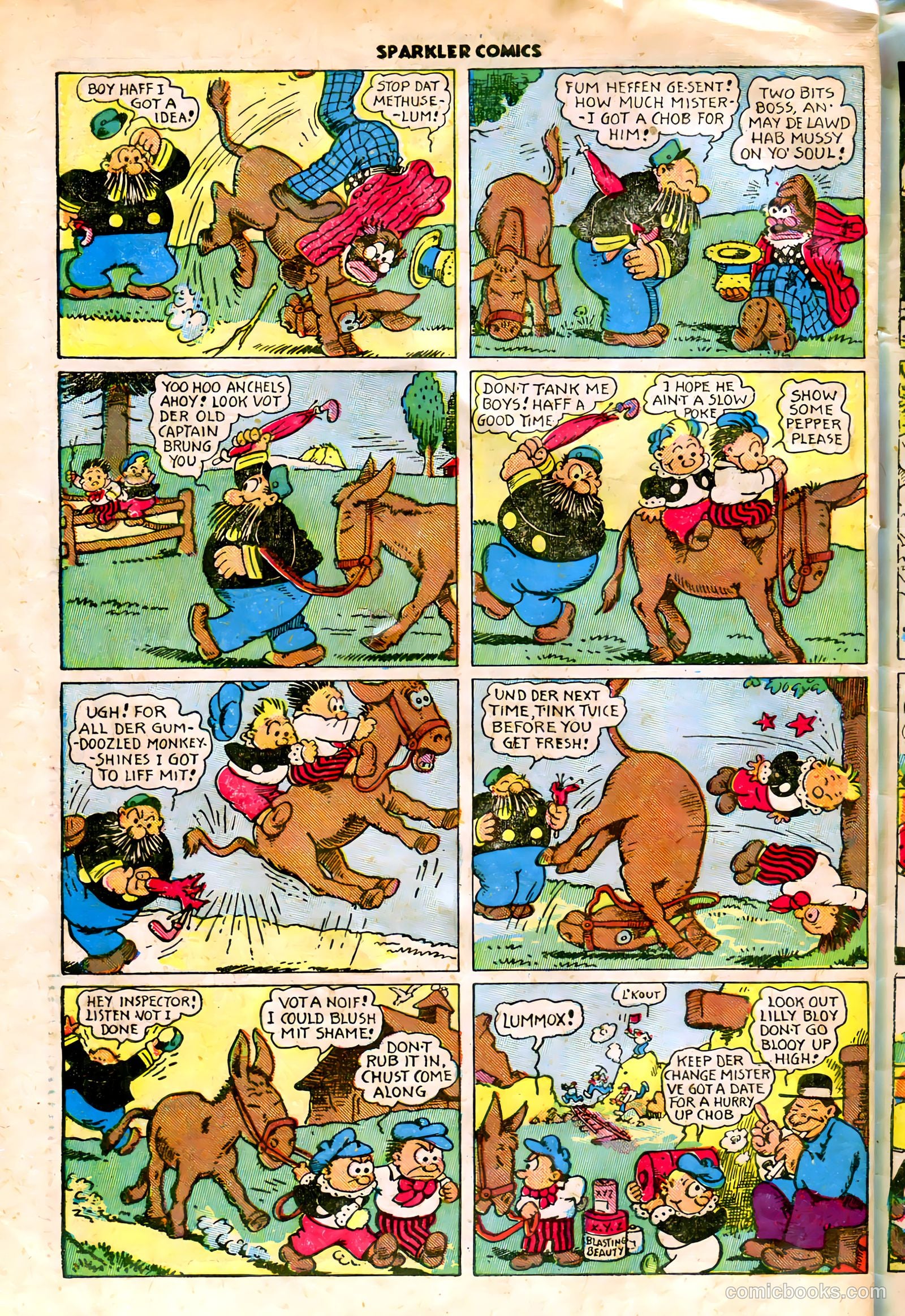 Sparkler Comics #42 (1948) — page 31 of 41