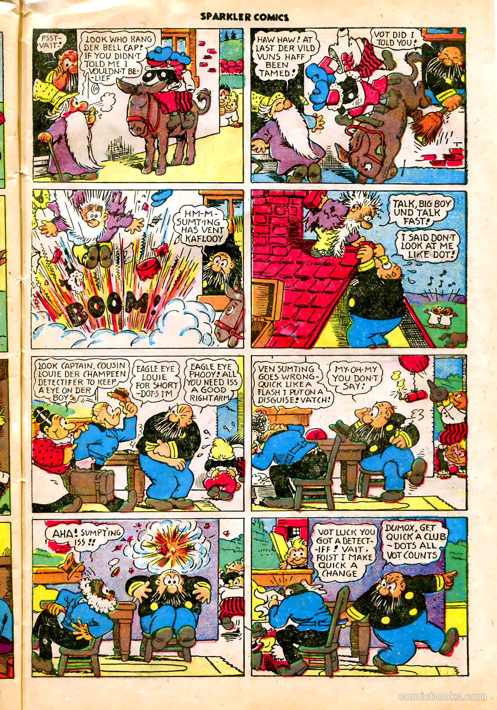 Sparkler Comics #42 (1948) — page 32 of 41