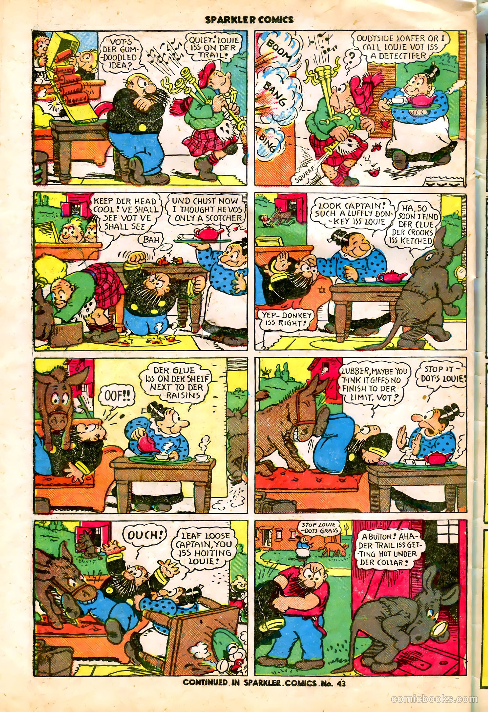 Sparkler Comics #42 (1948) — page 33 of 41