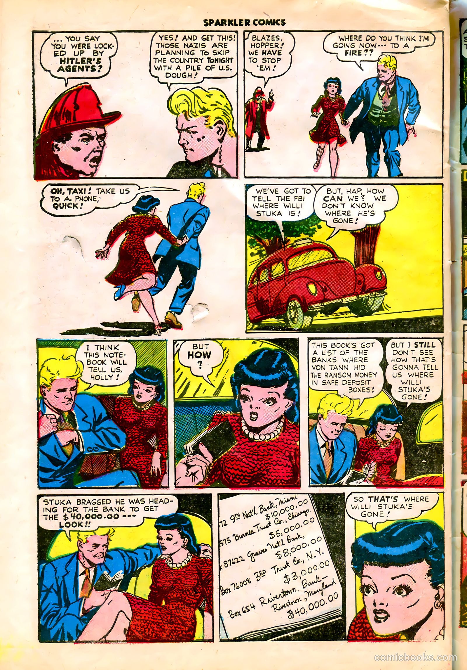Sparkler Comics #42 (1948) — page 35 of 41