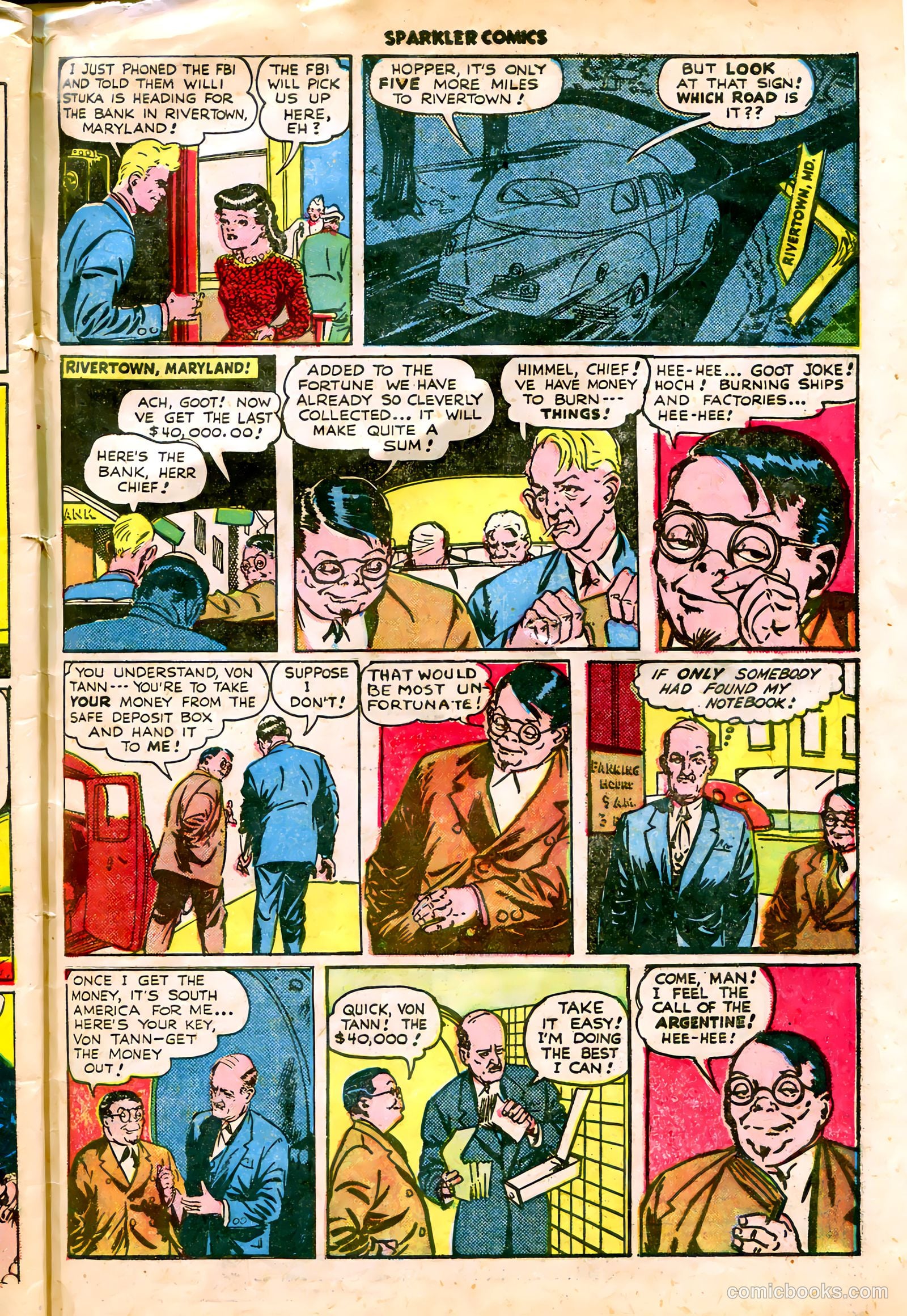 Sparkler Comics #42 (1948) — page 36 of 41