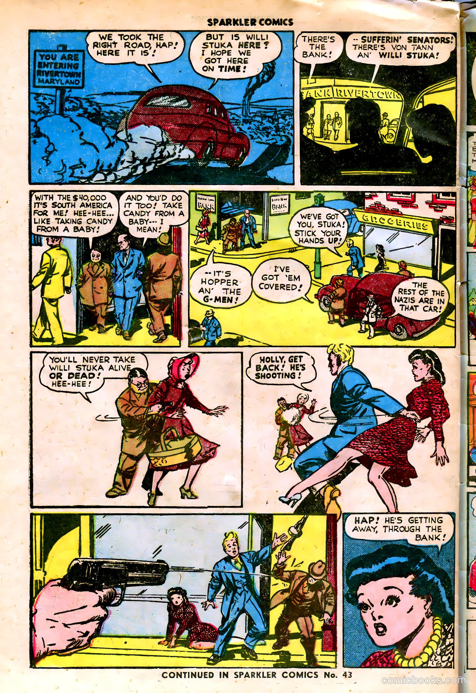 Sparkler Comics #42 (1948) — page 37 of 41