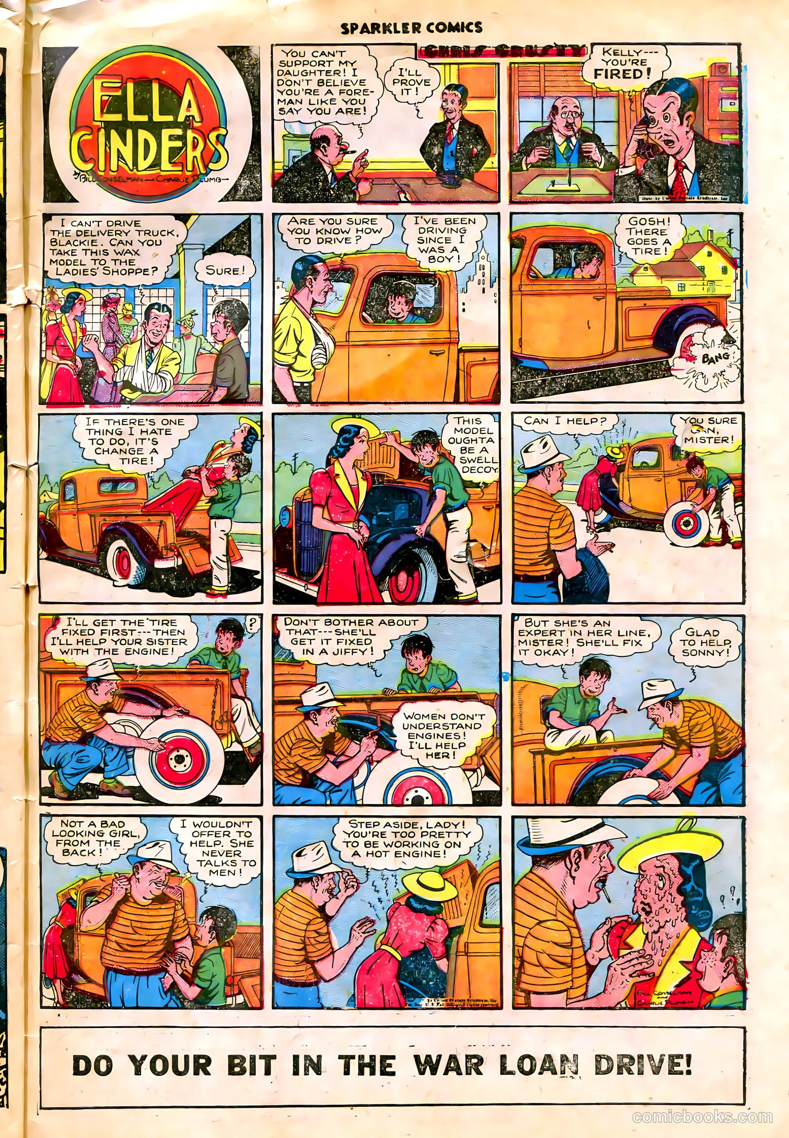 Sparkler Comics #42 (1948) — page 38 of 41