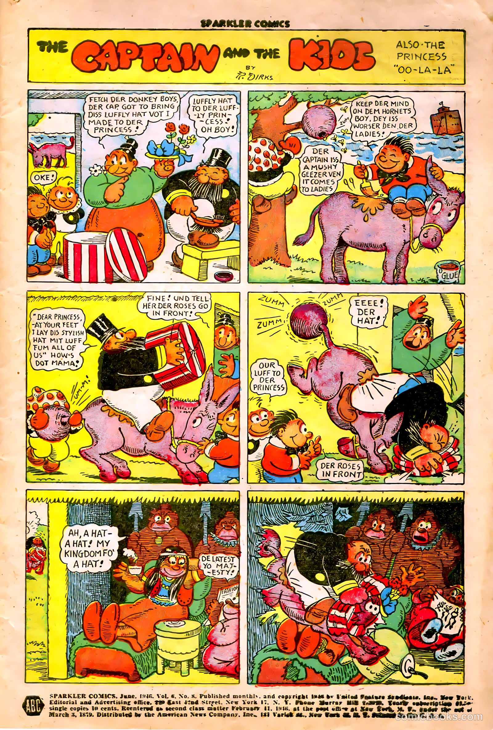 Sparkler Comics #56 (1948) — page 3 of 41