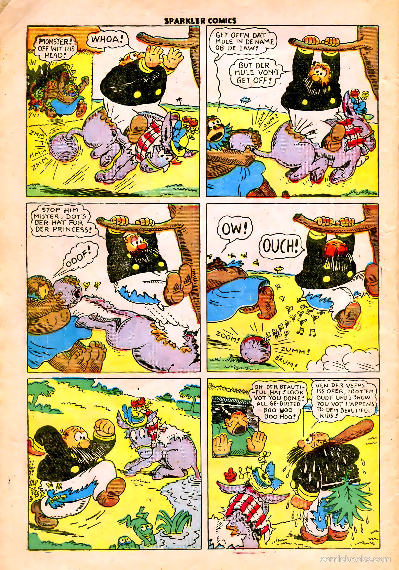 Sparkler Comics #56 (1948) — page 4 of 41