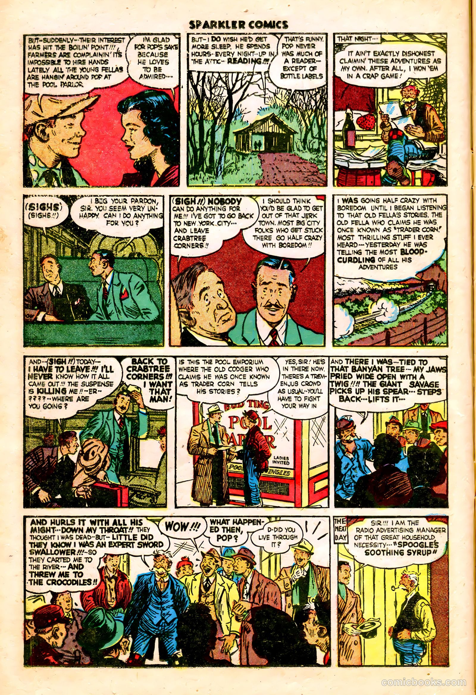 Sparkler Comics #56 (1948) — page 11 of 41
