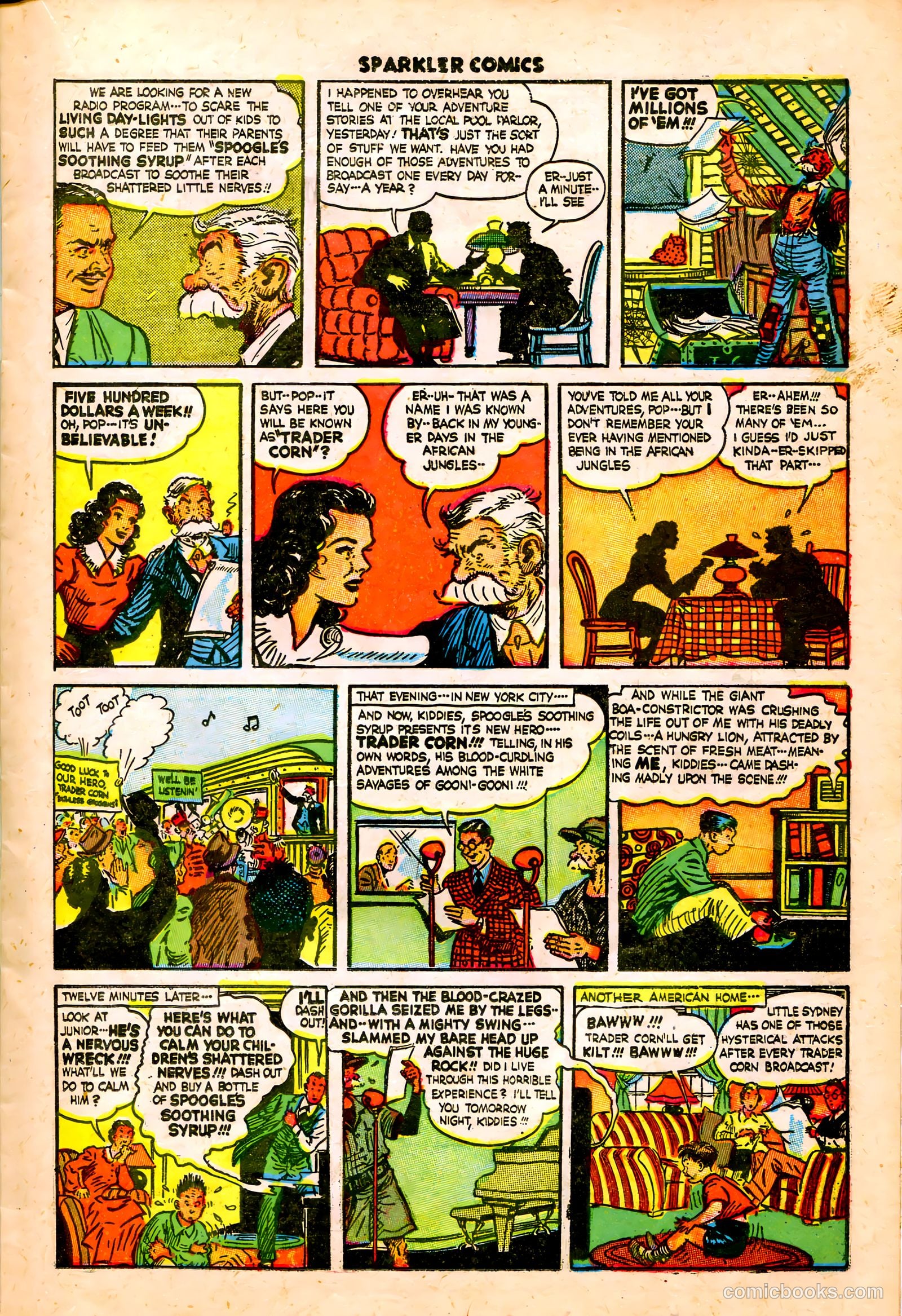 Sparkler Comics #56 (1948) — page 12 of 41