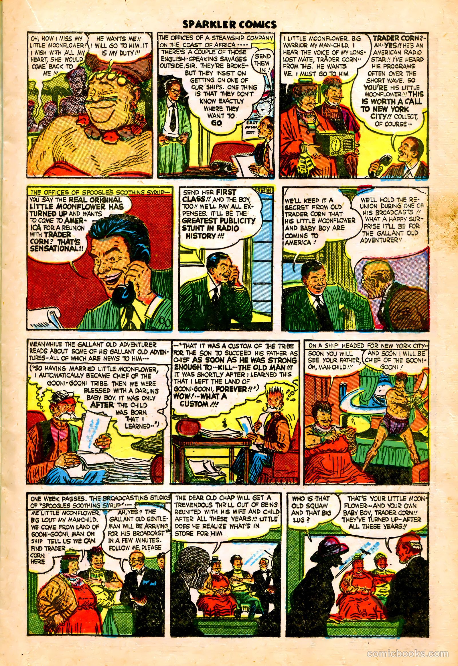 Sparkler Comics #56 (1948) — page 14 of 41