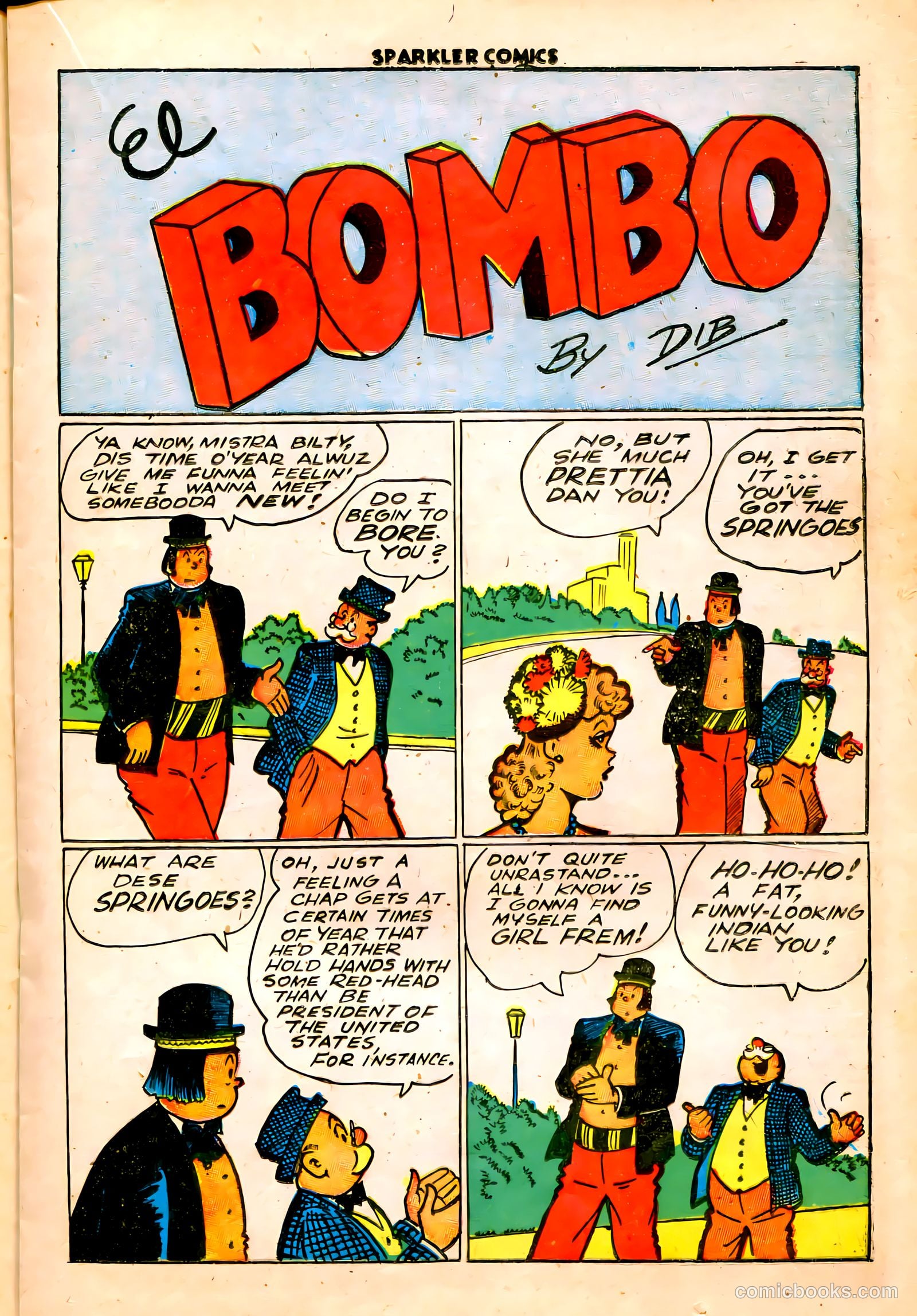 Sparkler Comics #56 (1948) — page 16 of 41