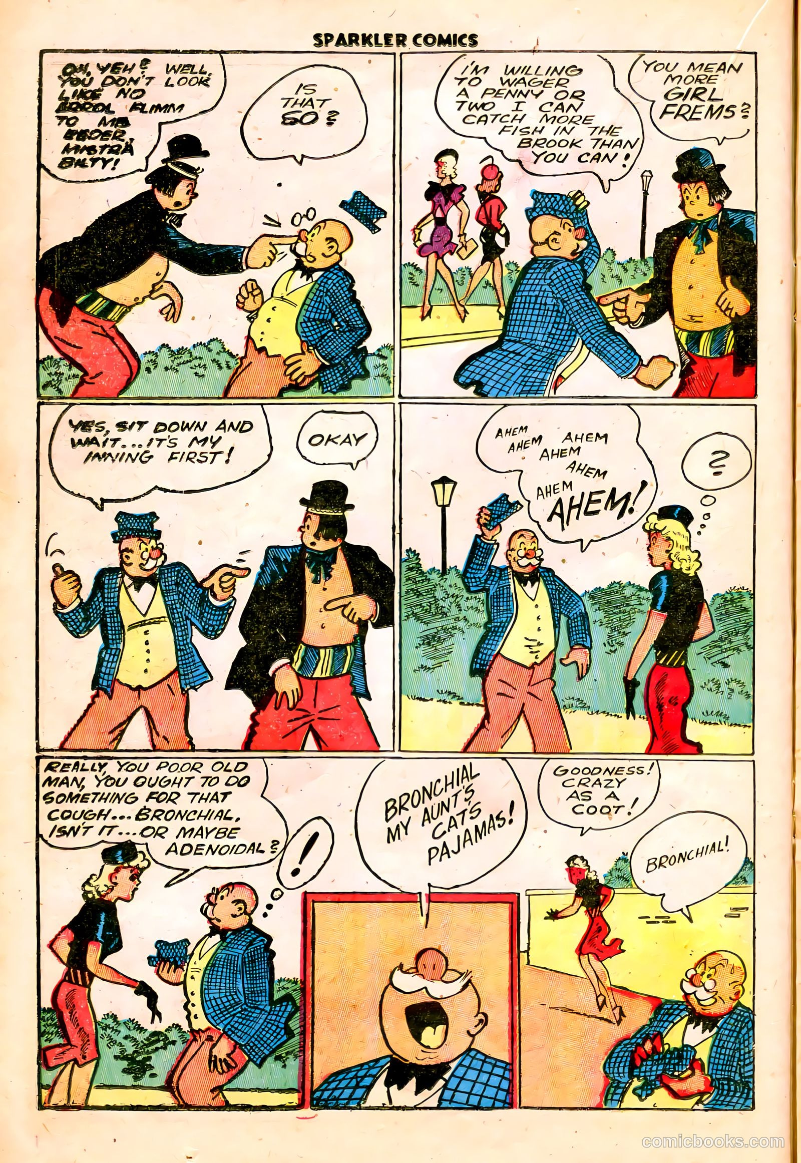 Sparkler Comics #56 (1948) — page 17 of 41