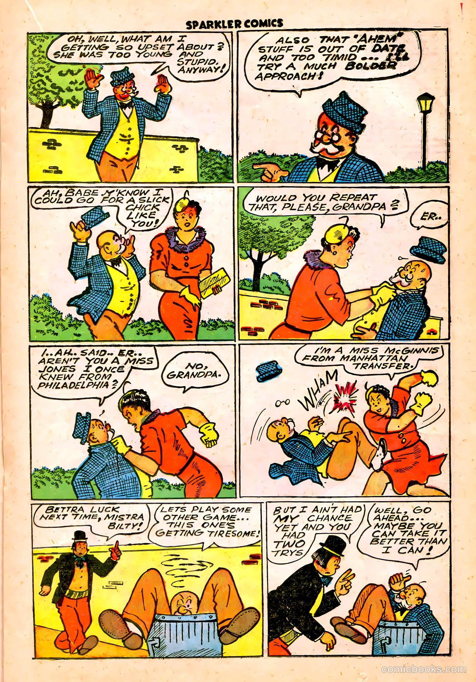 Sparkler Comics #56 (1948) — page 18 of 41