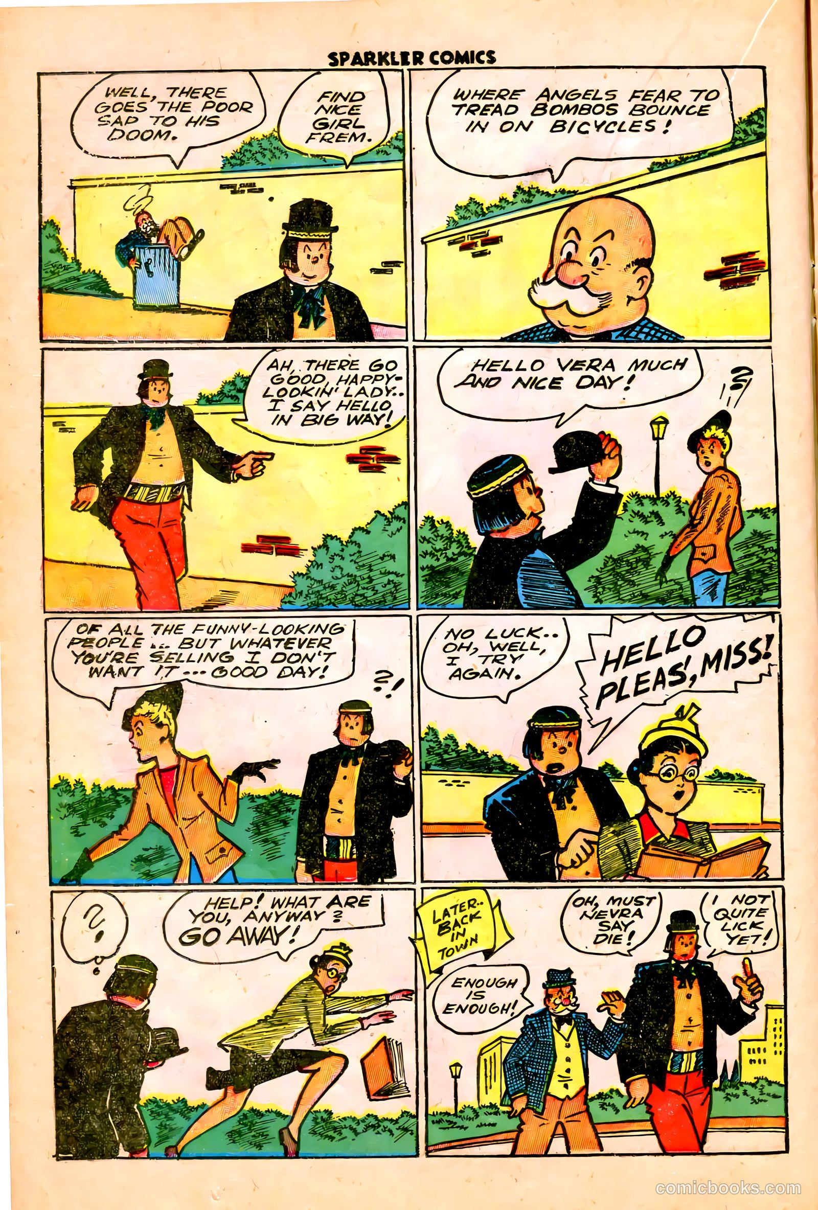 Sparkler Comics #56 (1948) — page 19 of 41